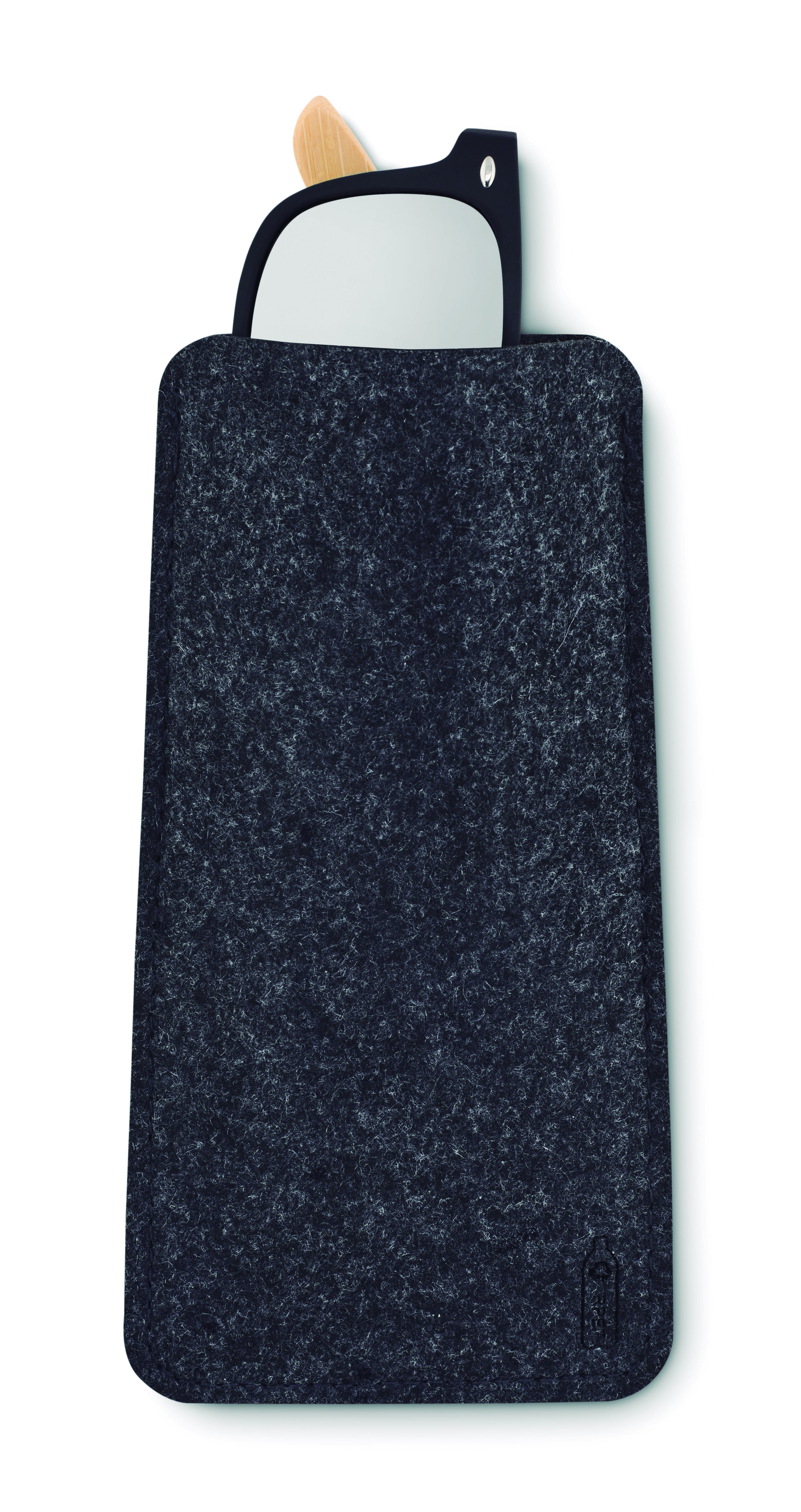 Bildschirm, Auge, Tasche, Blau, Filz, Brillenhülle