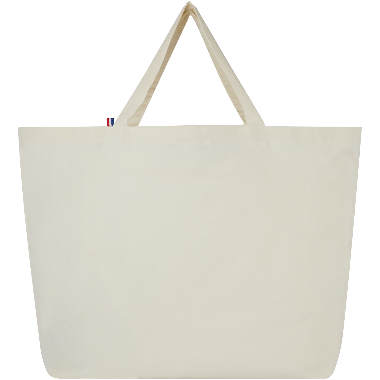 tote Tasche, Canvas Tasche, Baumwolle, Beige, unstrukturiert