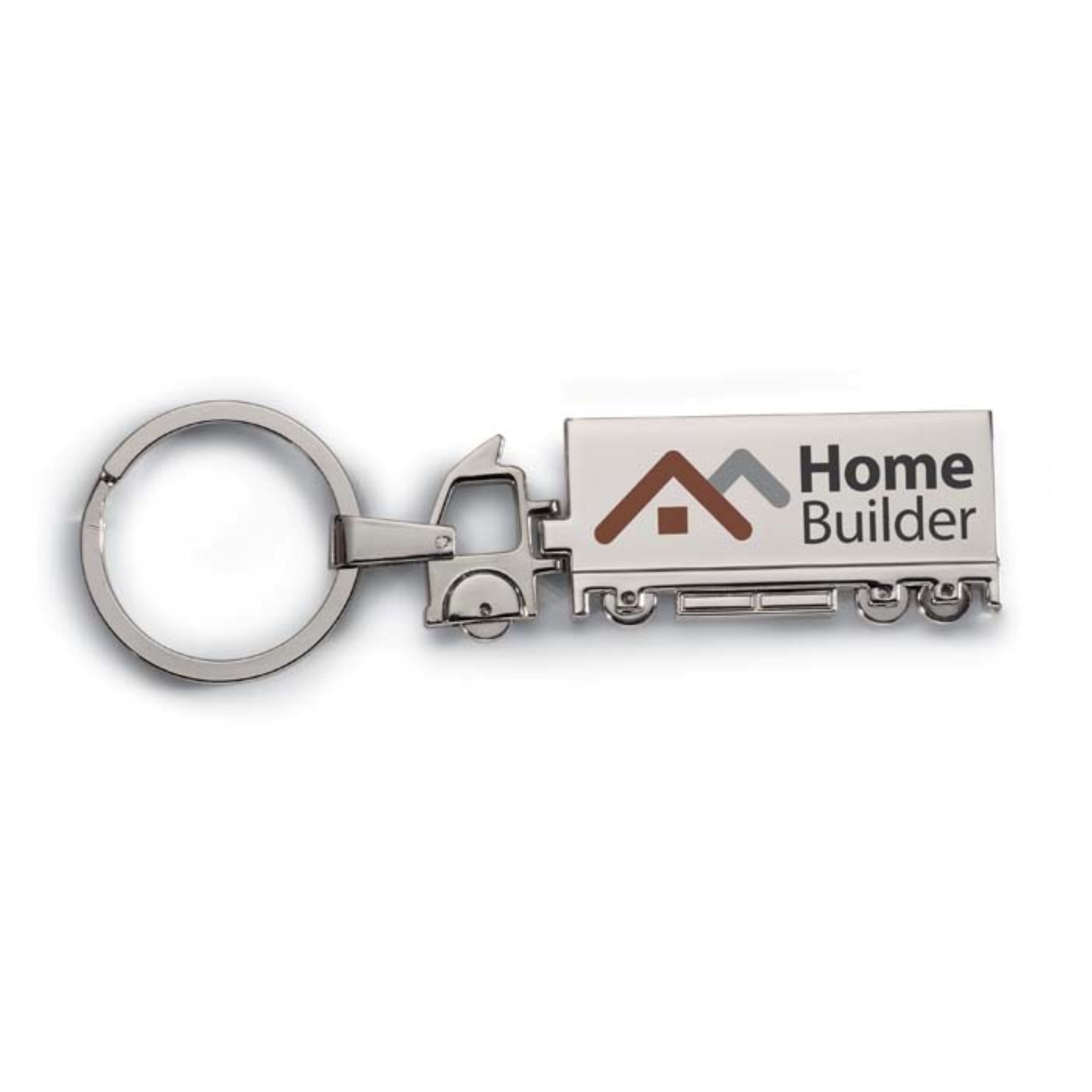 Schlüsselanhänger, Anhänger, Lkw-Design, Home Builder, Metall, Schlüsselanhänger, Lkw-Anhänger, Metall, Home Builder, LKW-Anhänger, Schlüsselanhänger, LKW-Form, Home Builder, Metall, Truck-Design, Schlüsselanhänger, LKW, Home Builder, Metall, Logo