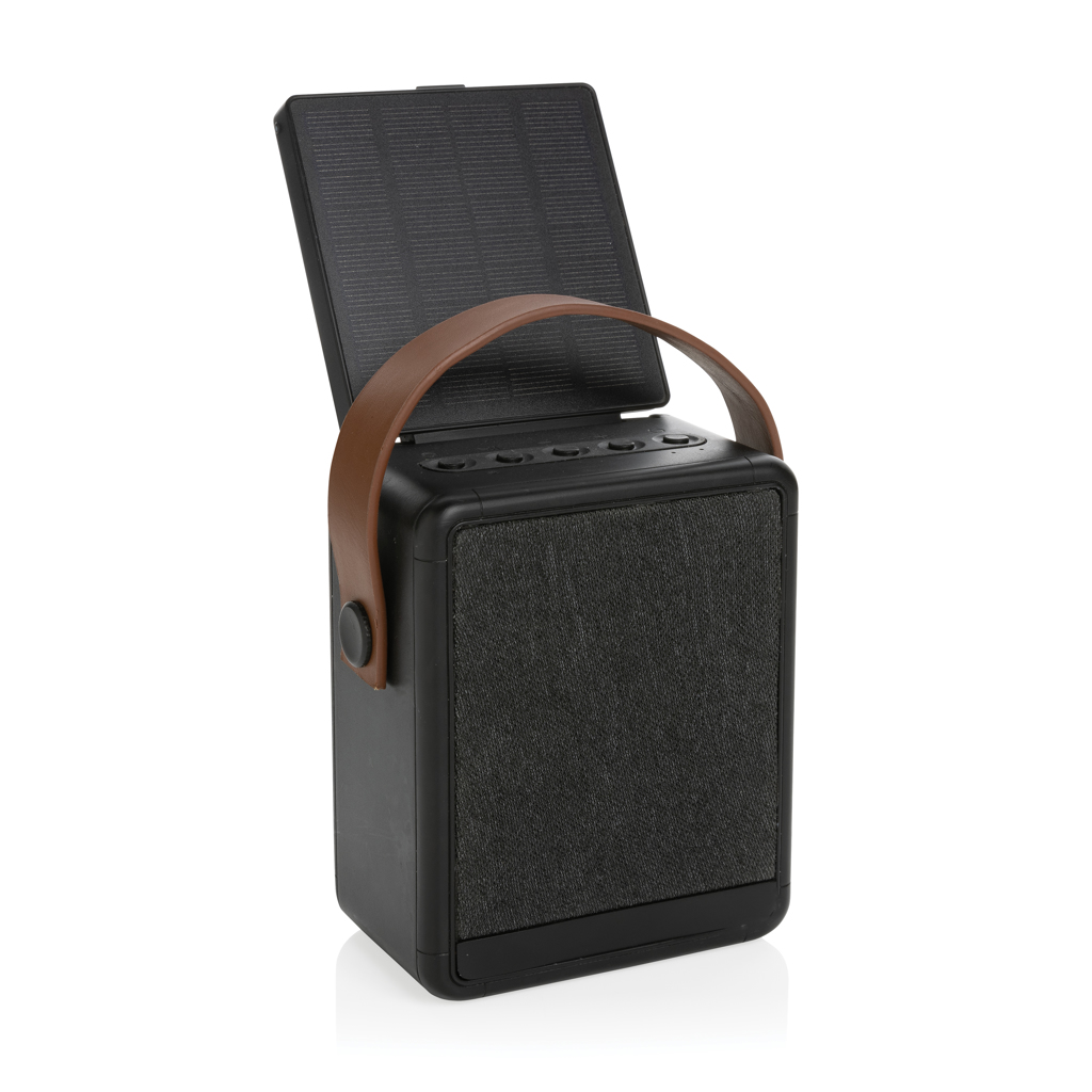 Elektronik, Sprecher, tragbarer Lautsprecher, Bluetooth, Tragegriff, Stoffgitter, Deckelklappe,  tragbare Lautsprecher,  Bluetooth Speaker,  Deckel-Lautsprecher,  Kunststoffgehäuse,  Trageriemen