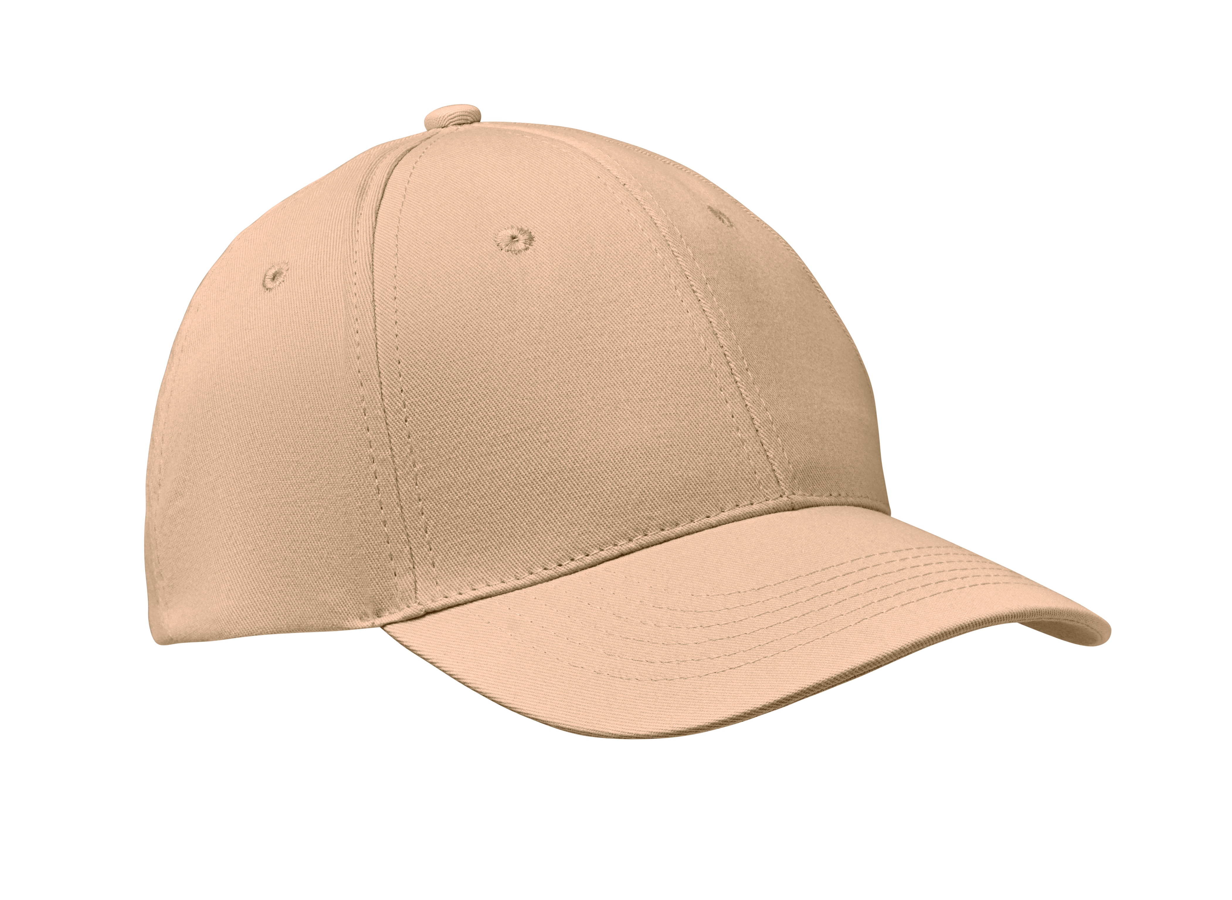 Cap, Baseballkappe, Beige, Unifarben, Casual