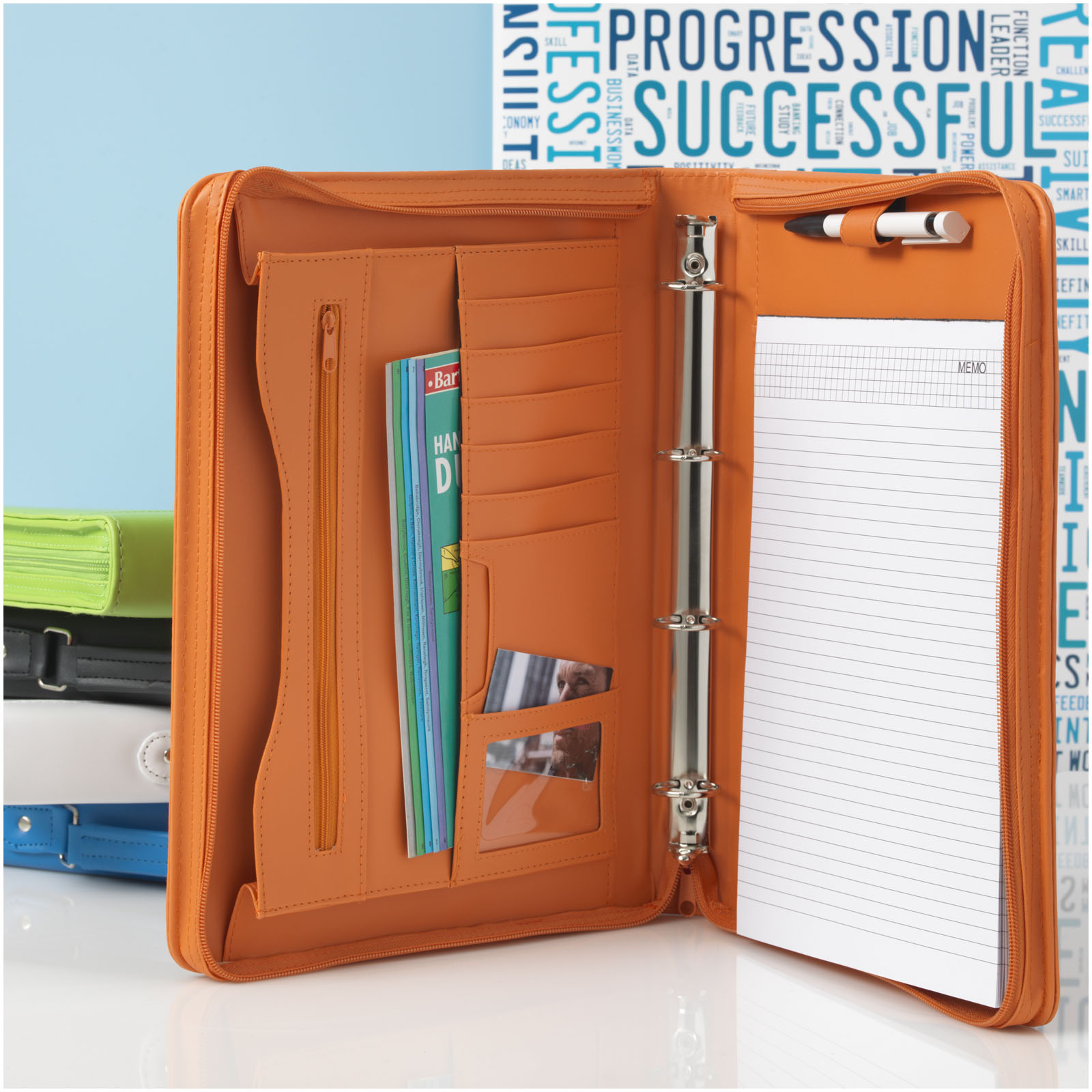 aktenmappe, hautfachmappe, notizblock, ordner, outlet-orange, Terminkalender, A4-Planer, Ordner, Notizblock, Kartenfächer, Organizer, Plano, Notizbuch-Ordner, Akkordeon-Ordner, Brieftaschenfach