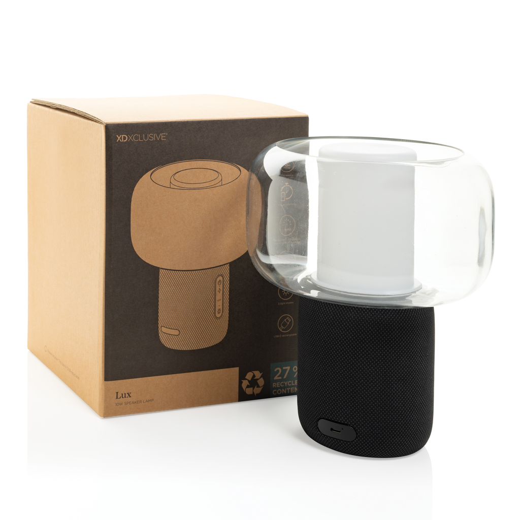 Pokal, Kiste, Töpferei, Krug, Lautsprecher, Lampengehäuse, Glasdome, Schwarz, USB-C Ladeport, Lautsprecher, Smart-Lautsprecher, Glasschirm-Lampe, LED-Lampe, Box-Verpackung, LED-Lampe, Glas-Lampion, Smart-Lamp, Kabellose, Kartonverpackung