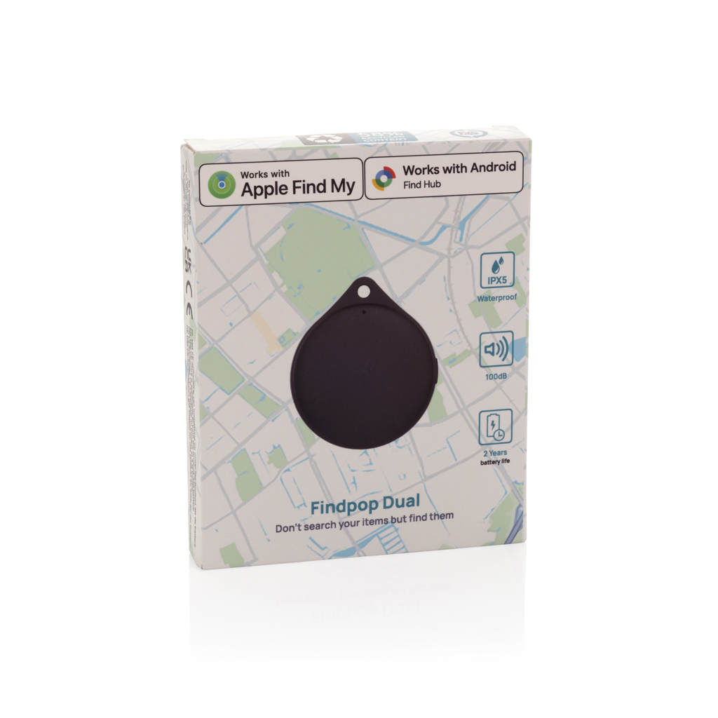 Elektronik, gps-tracker, location-tracker, tile, findmy, waterproof, Find My, Findpop Dual, GPS-Tracker, Bluetooth-Beacon, Wasserfest, Tracker, Find My, GPS, Bluetooth, Findpo Dual