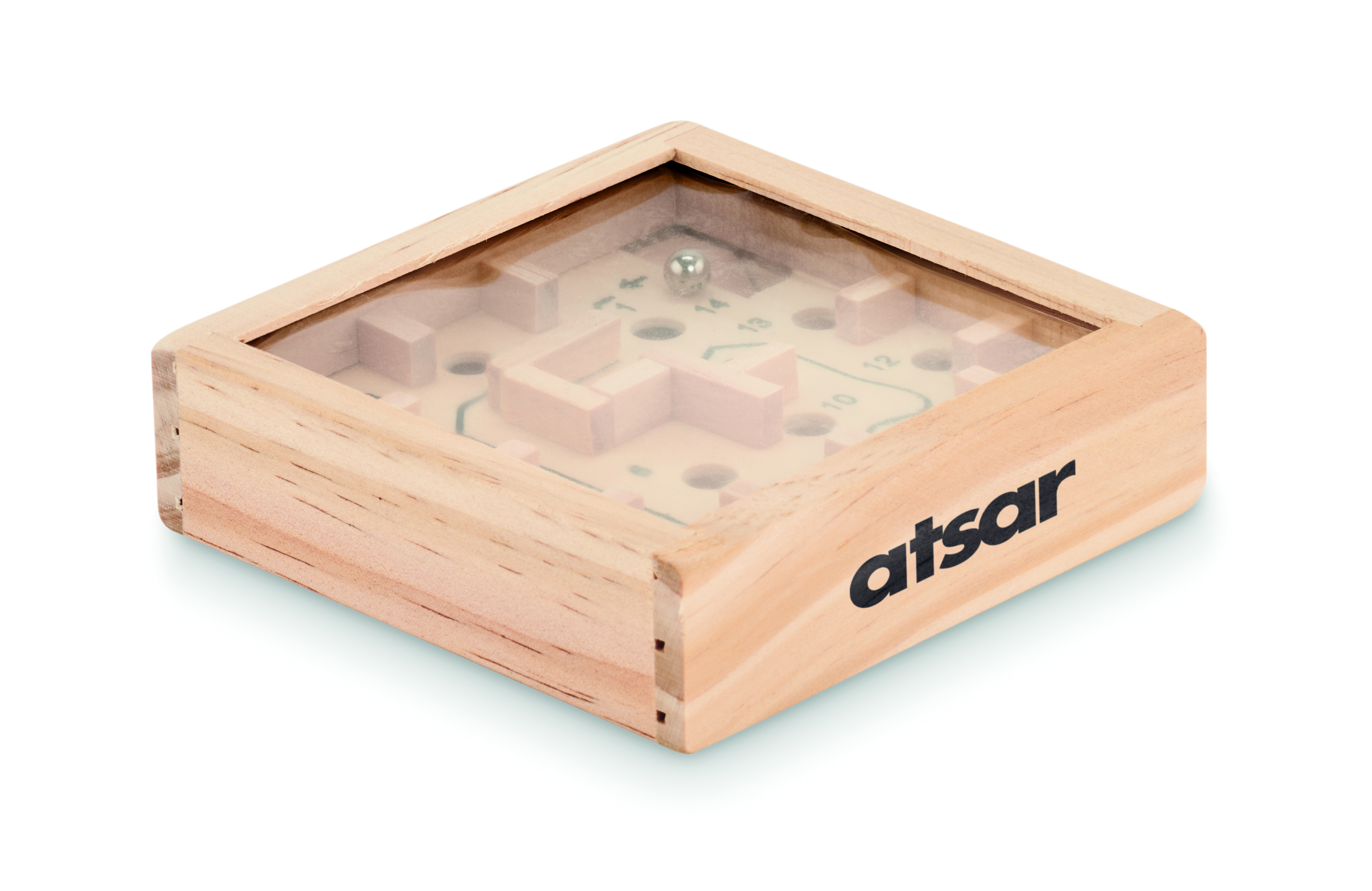 holzbox, holzspiel, abstrakter schachtel, kugelspiel, holzschachtel