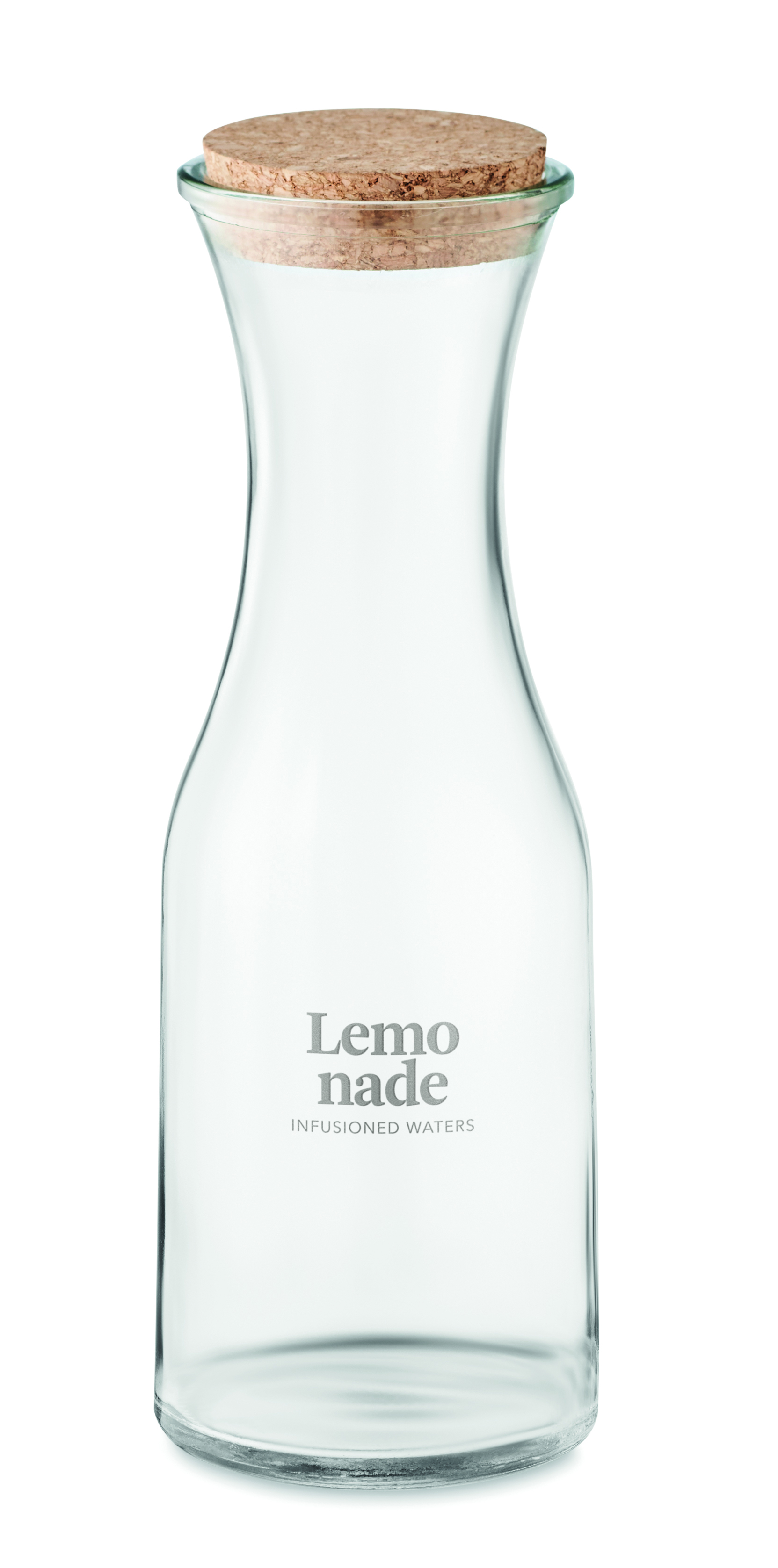 glasflasche, korkstopfen, klarer glas, infundiertes wasser, Karaffe