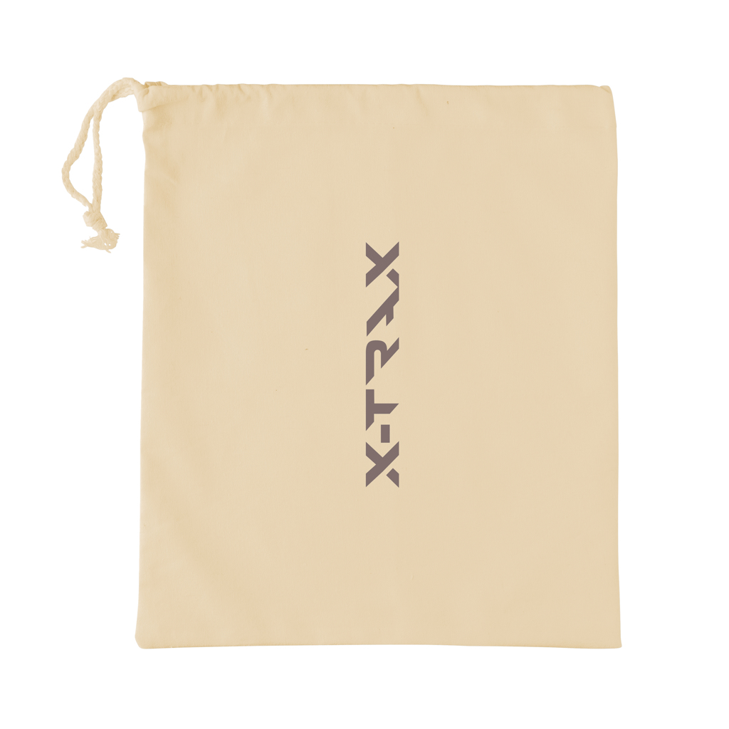 Beutel, Stoffbeutel, Kordelzug, Naturfarbe, Beutel mit Logo, Beutel, Stofftasche, Aufbewahrung, XTRAK, beutel, drawstring bag, canvas bag, beutel mit ziehverschluss, sandfarbener beutel, drawstring bag, canvas bag, beige, pouch, textile bag