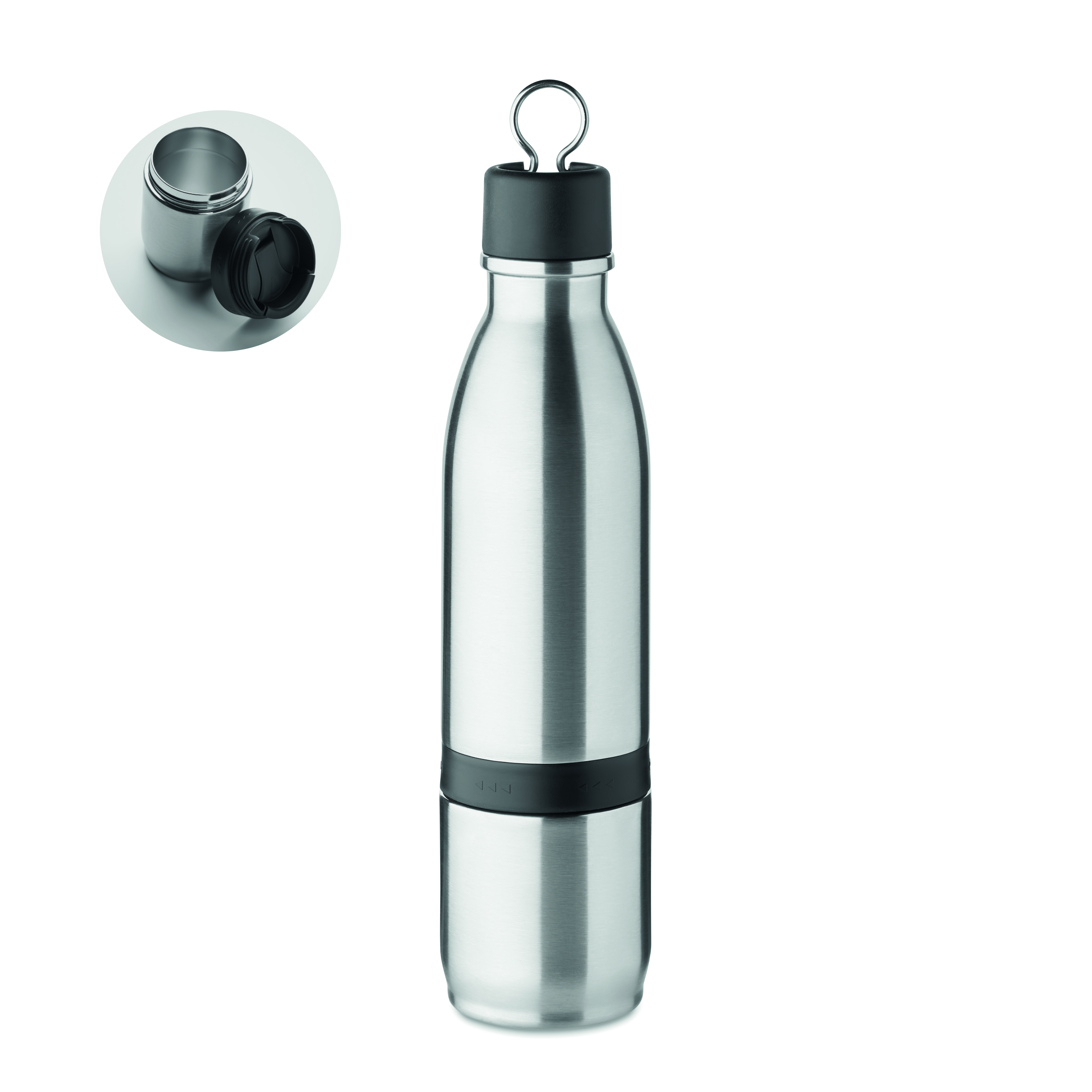 wasserflasche, trinkflasche, stahl, edelstahl, silikonverschluss