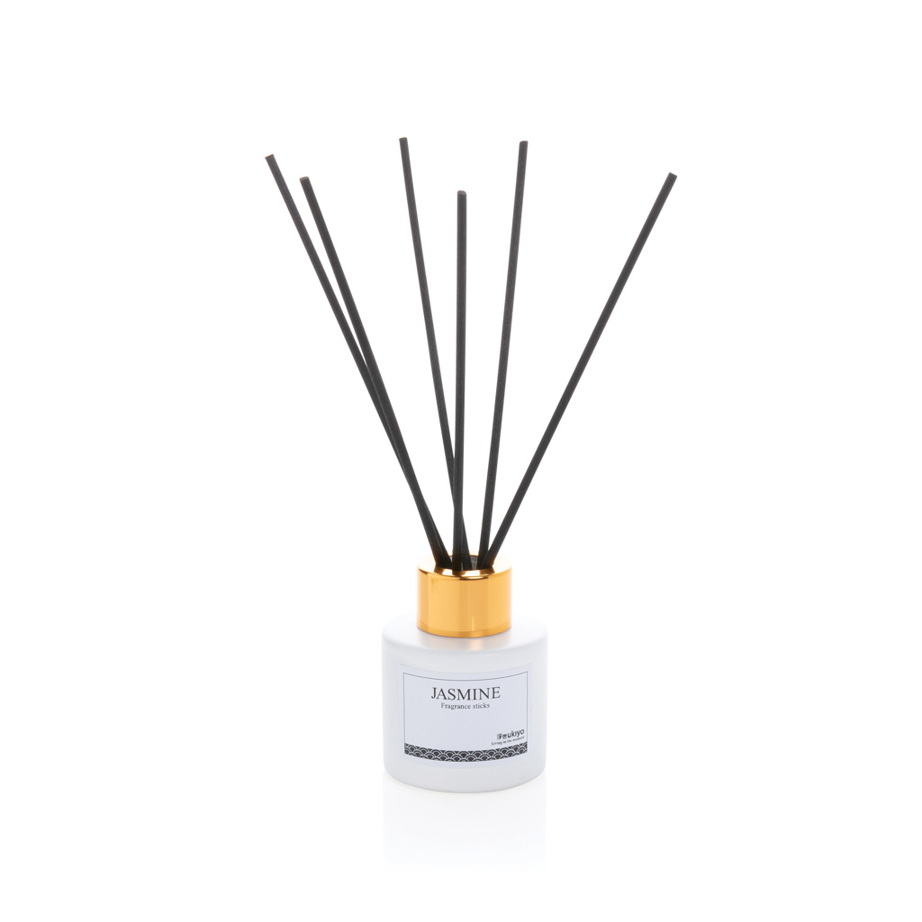 Weihrauch, diffuser, duft, stäbchen, reed, weiße Flasche, Duftöl, Diffuser, Stäbchen, Flakon, Duftspender, Dufterstab, Raumduft, Stäbchen, Glasflasche, Kunststoffflasche