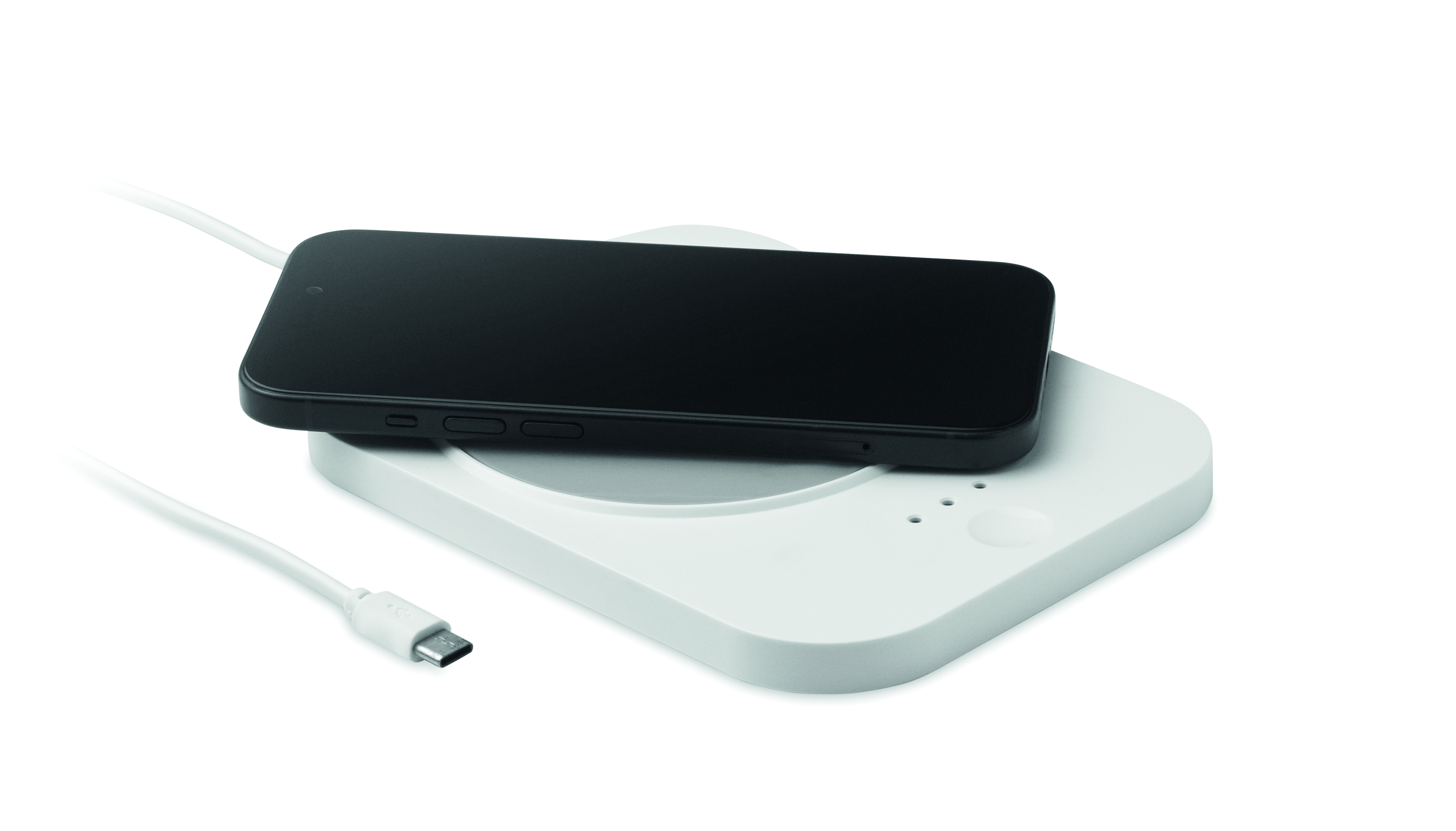 mobil, telefon, kabelloses ladegerät, dock, schwarz, smartphone, schwarz, kabelloses ladegerät, ladepad, usb-c kabel