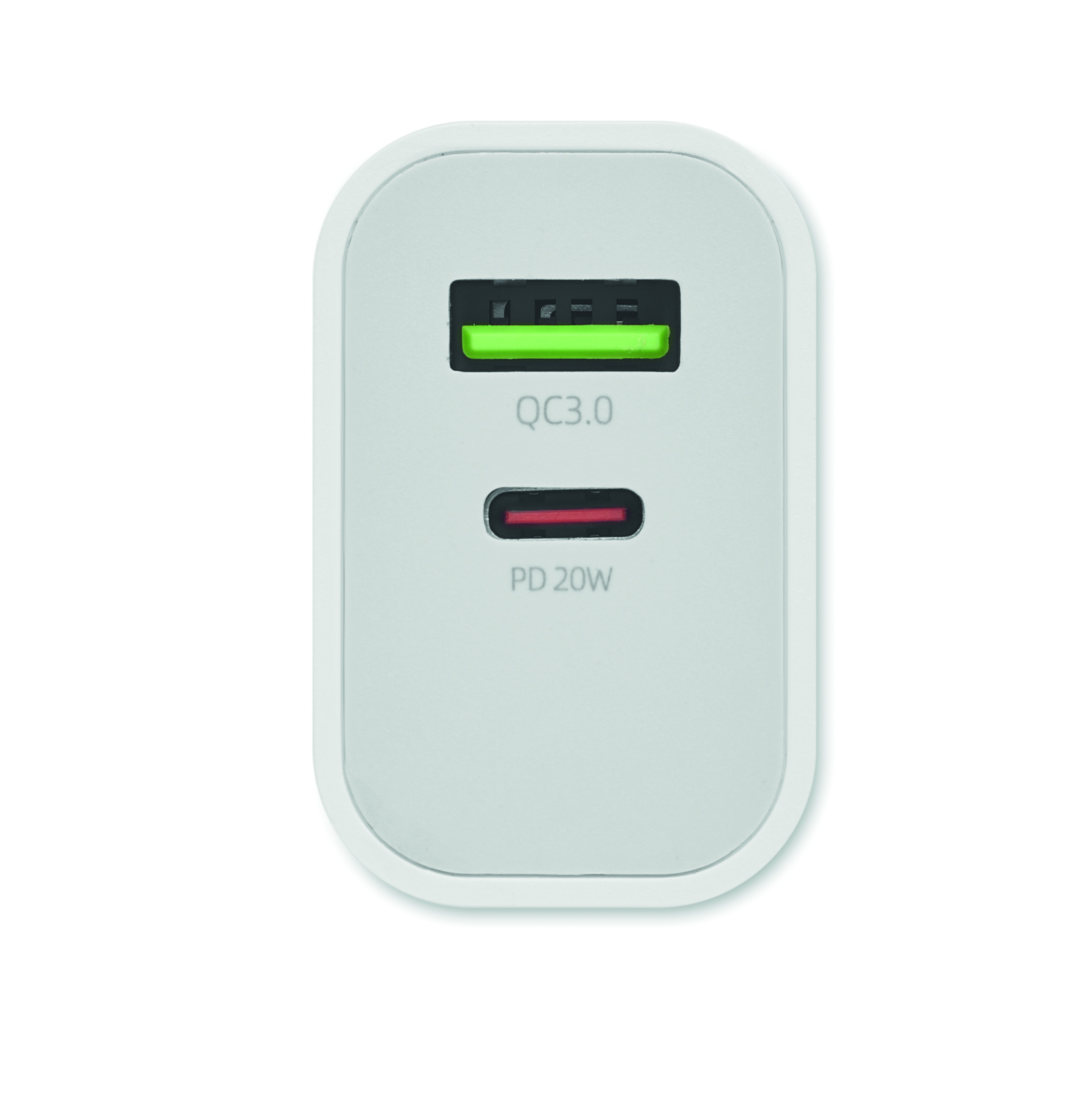 USB-C Ladegerät, USB-A Port, Qi3.0, Power Delivery, kompakt