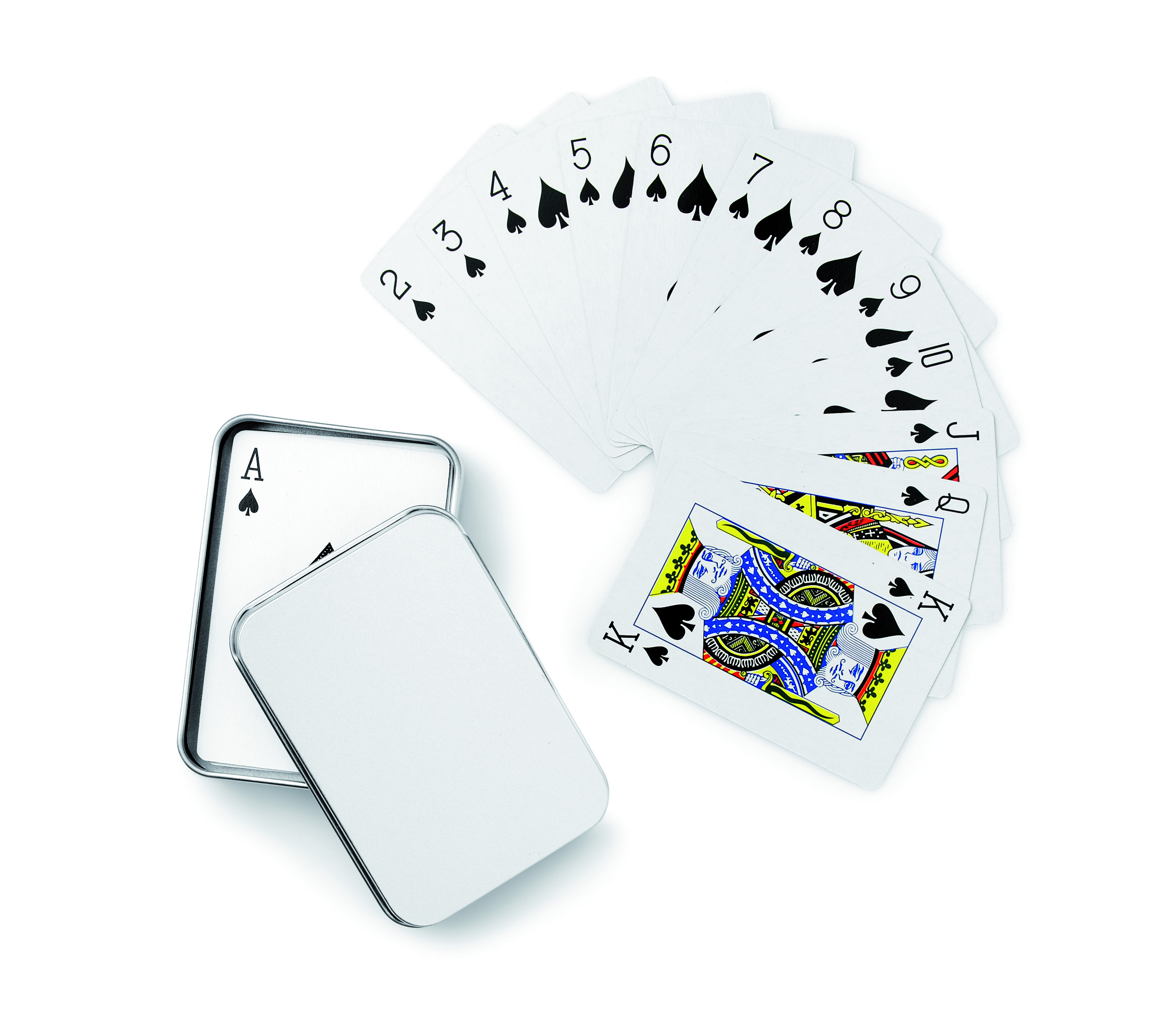 kartenspiele, karten, spielen, spielkarten, metallbox