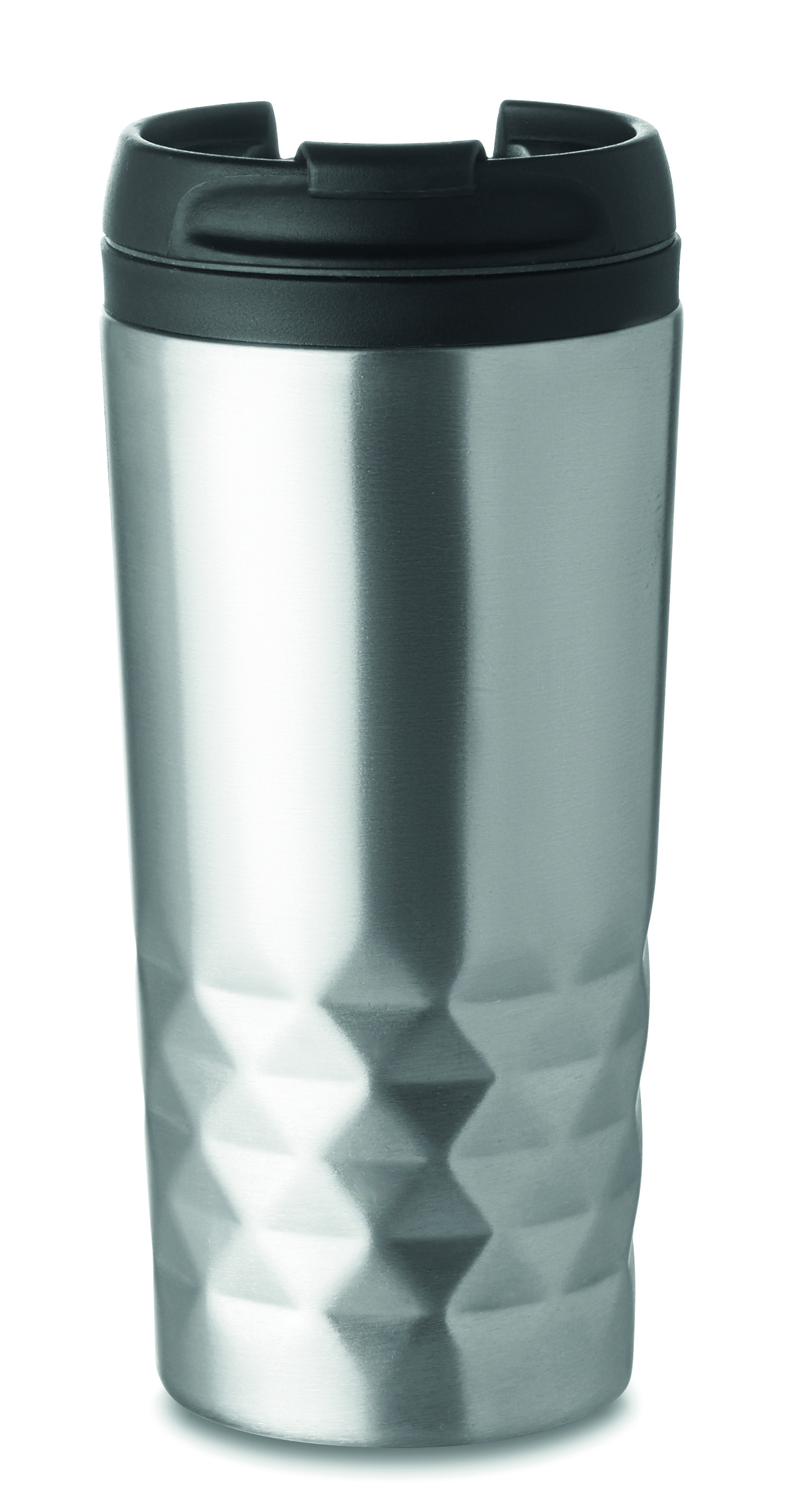 Thermos, Edelstahl, Reisebecher, Silber, Isoliert