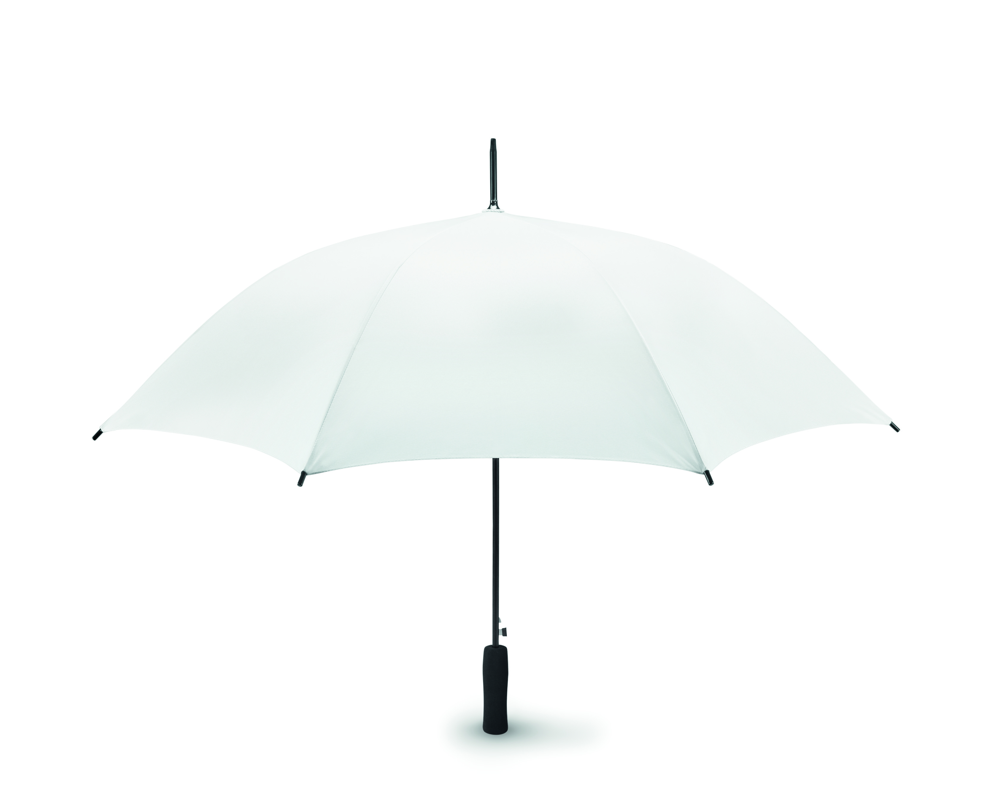 Regenschirm, Schirm, Teleskopgriff, Kompakter Schirm, Grau/Schwarz