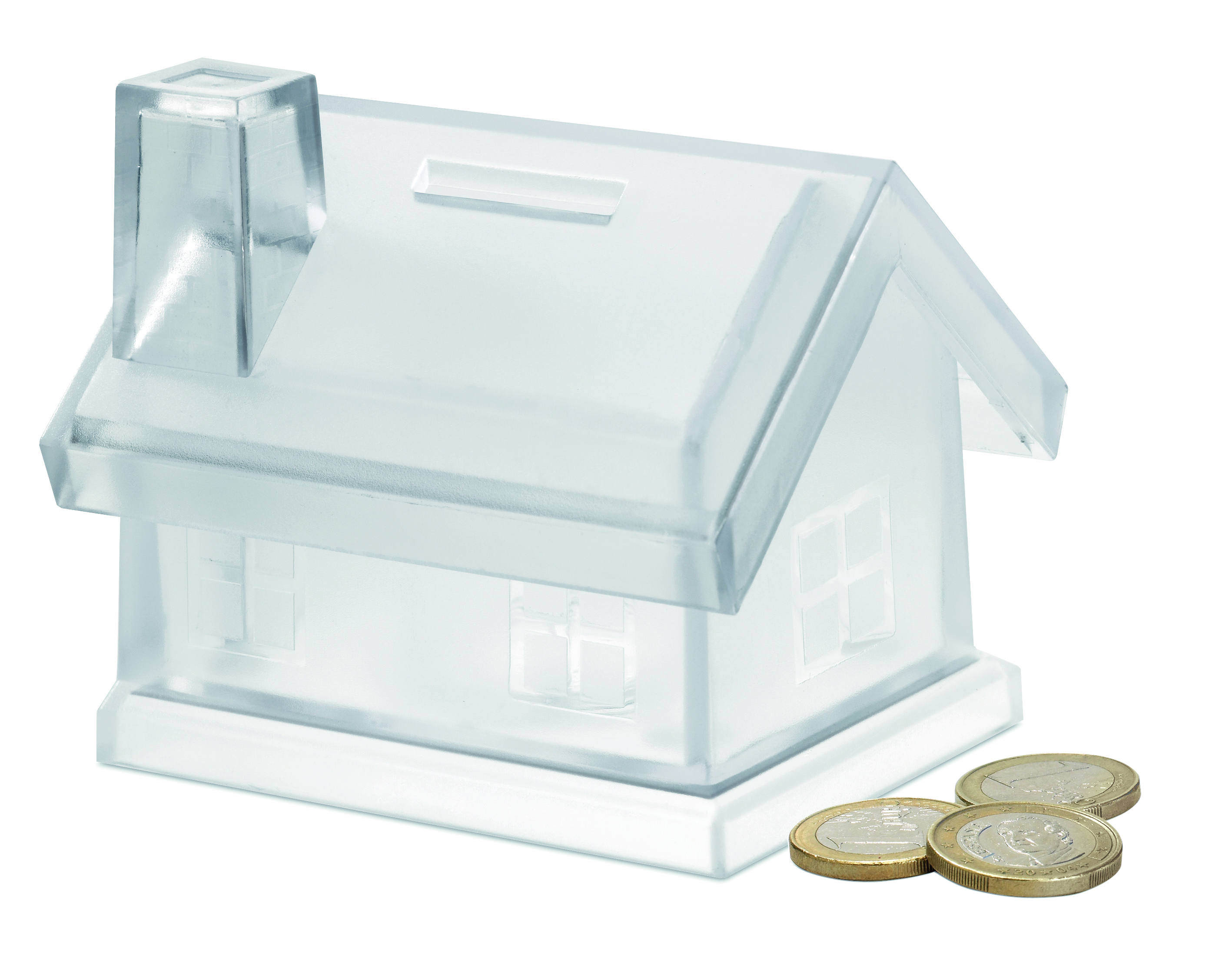 Haus, Modell, Münze, Geld, Miniatur