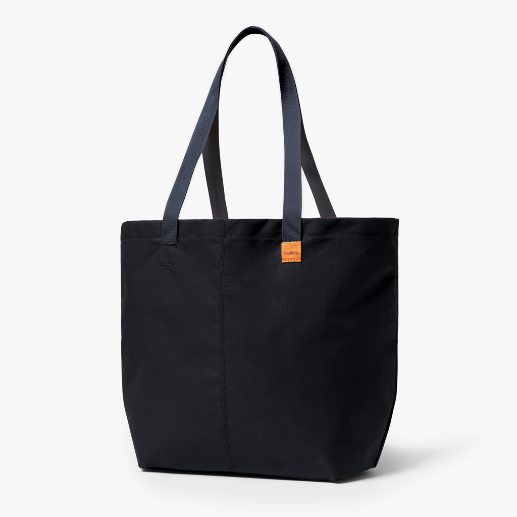 Tote Tasche, Schwarze Tasche, Doppelte Griffe, Cotton Tote, Minimalistisch, Tasche, Tote, Schultertasche, Nylon, schwarz, Tote Bag, Schultertasche, Nylon, Schwarz, Tragetasche