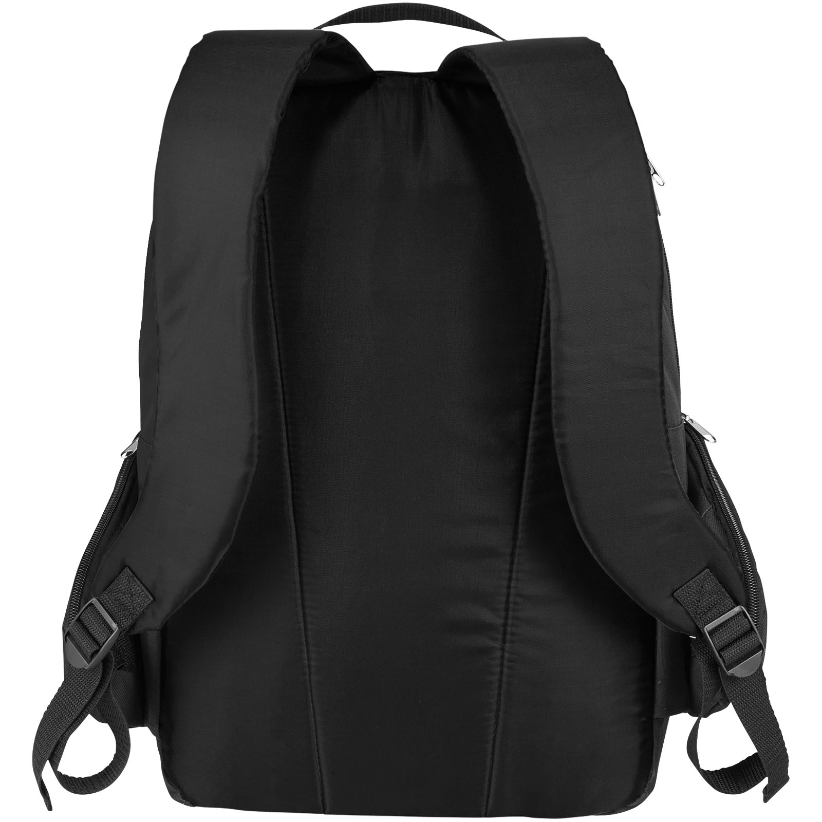 Rucksack, Schwarz, Schulterriemen, Reißverschlussfächer, Tragegriff, Rucksack, Backpack, Schulterriemen, Klettverschluss, Seitenfach, Rucksack, Schwarz, Schultergurte, Reißverschlussfächer, Stoff