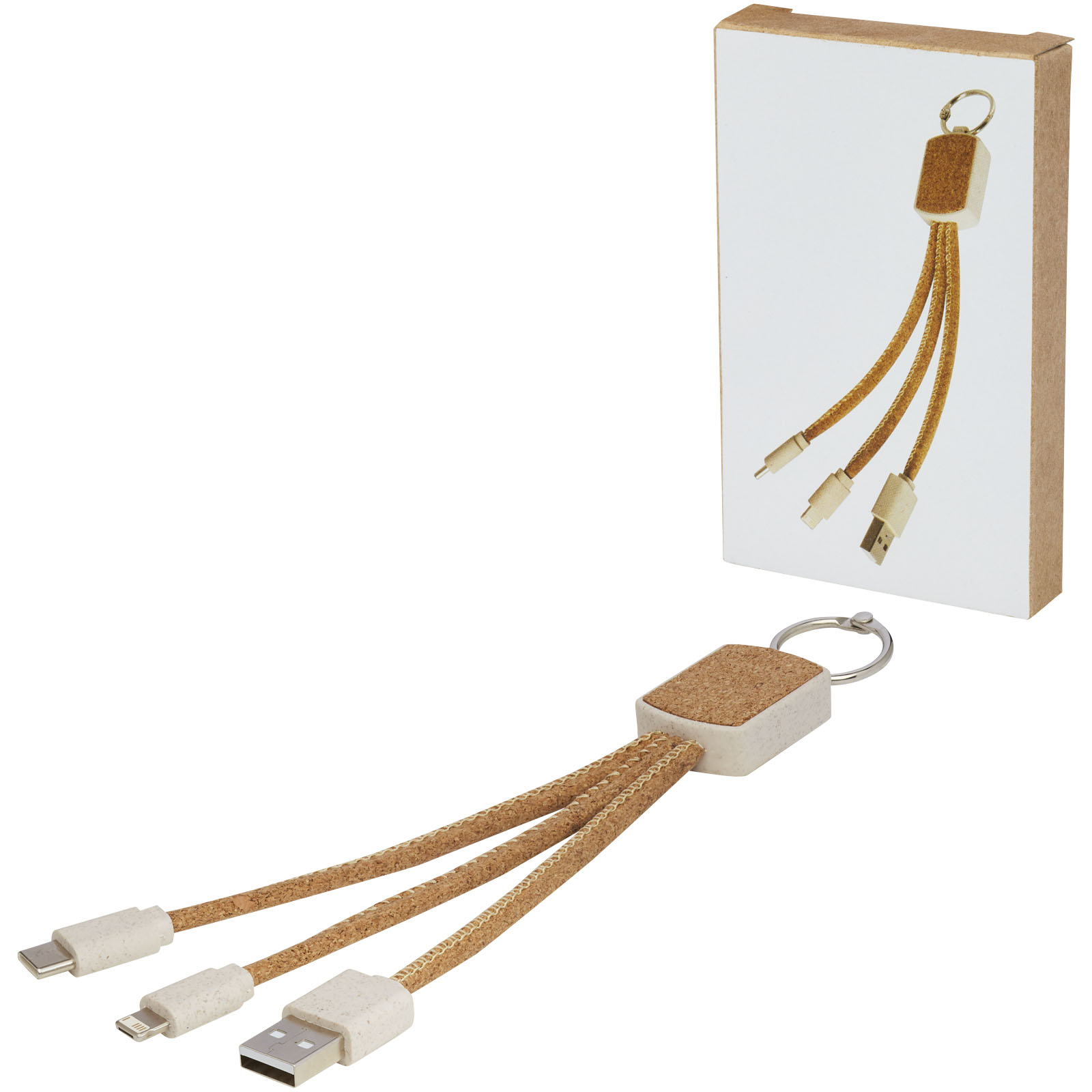 Kabel-Organizer, Lanyard, Korken, Korken-USB, USB-Lader