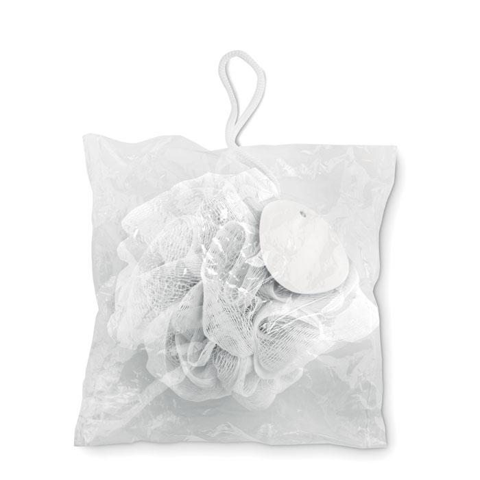 Laterne, Seife?, Waschlappen?, Mesh-Organza, Wasch-/Dusch-Accessoire