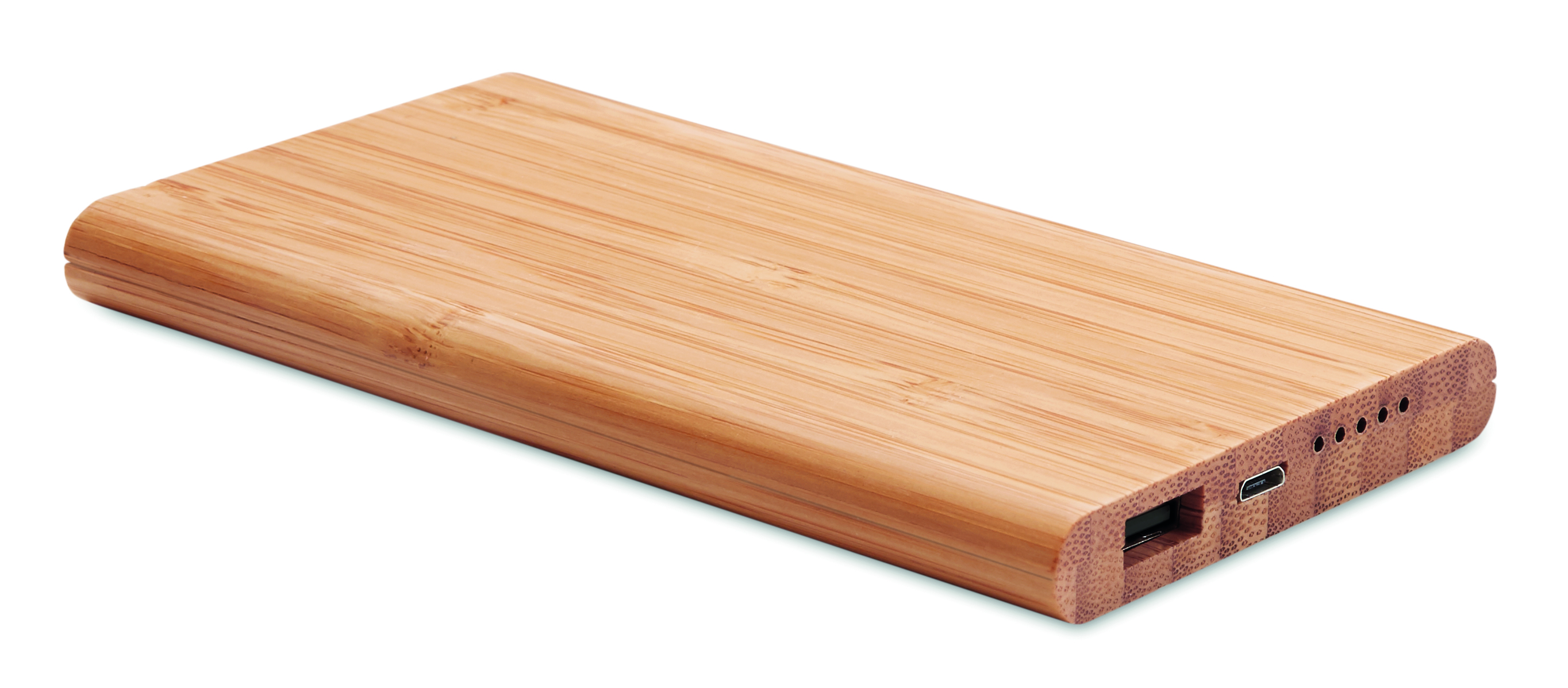 Holzbox, Schneidebrett, Bambus, Küchenbrett, USB-C-Port