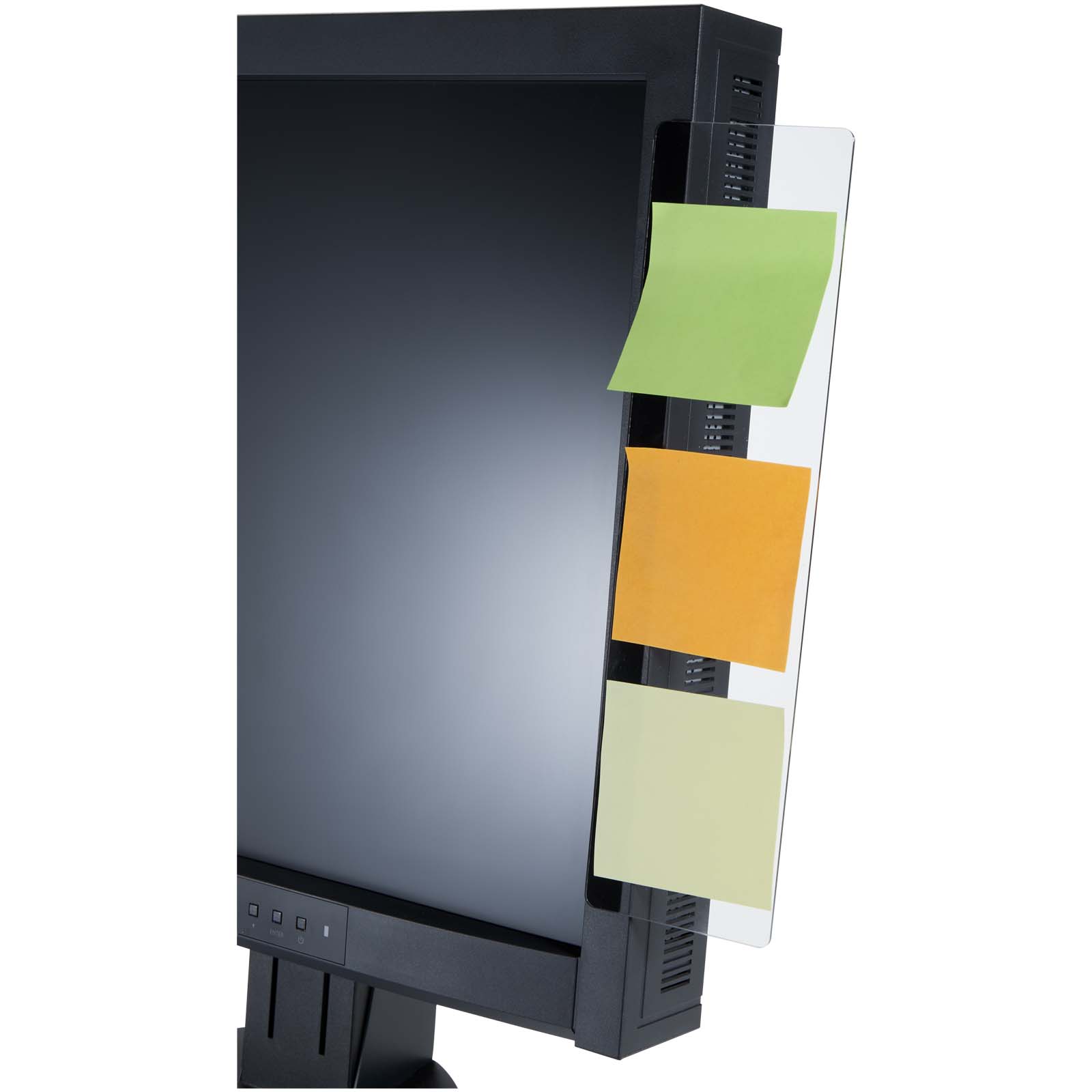 Monitor, Computer monitor, LCD panel, Bildschirm, Post-it Notizen