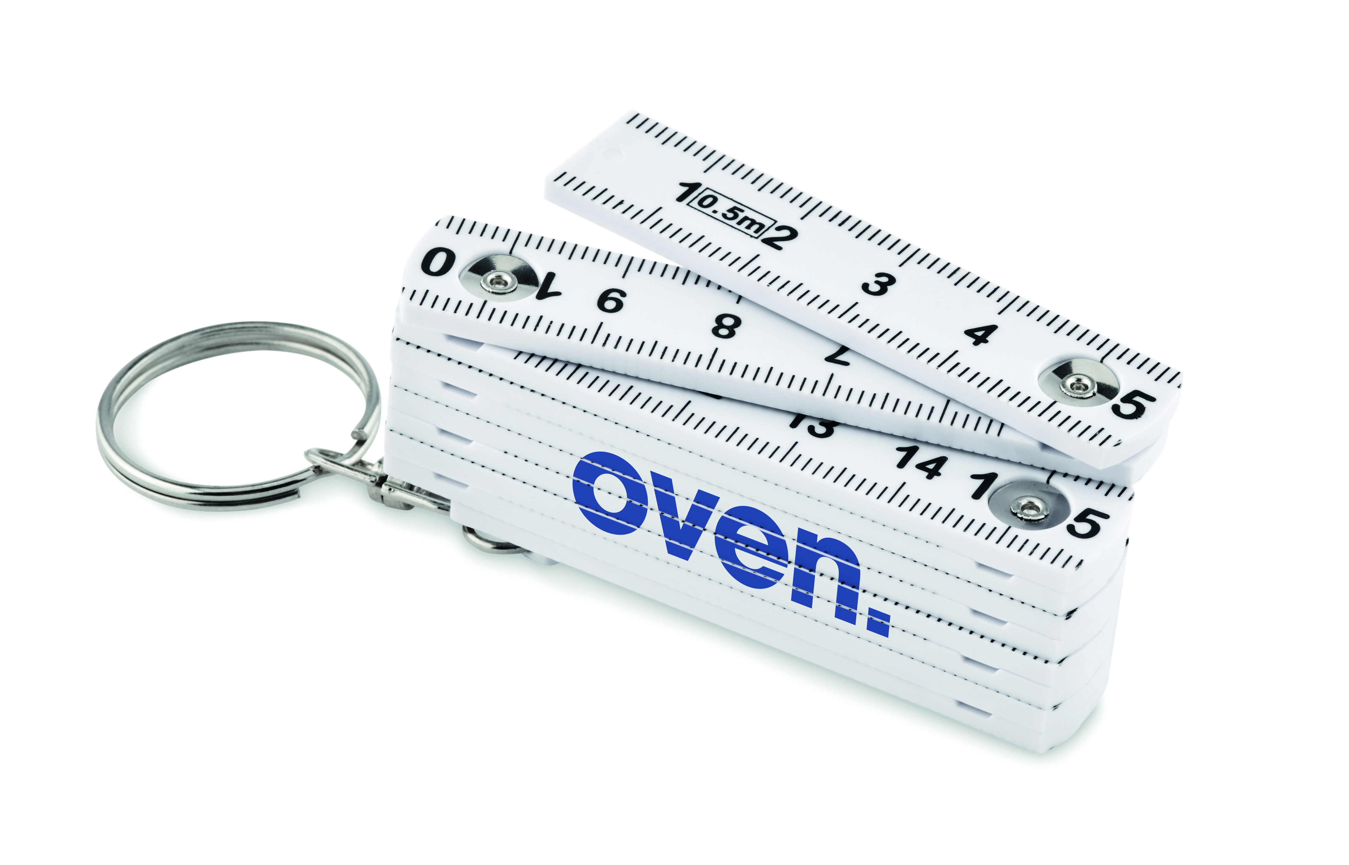 Übermaß, Messwerkzeug, Klappmaßstab, Metall-Schlüsselanhänger, Metrischer Lineal, Maßband, Würfelmaß, Kleinmaßstab, Riemenmaß, Overn, Messeinheit, Maßband, Abmessung, Messwerkzeug, Overn.