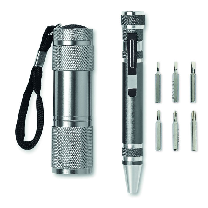 Taschenlampe, LED, Klemmleuchte, Handlampe, Wechselspitzen