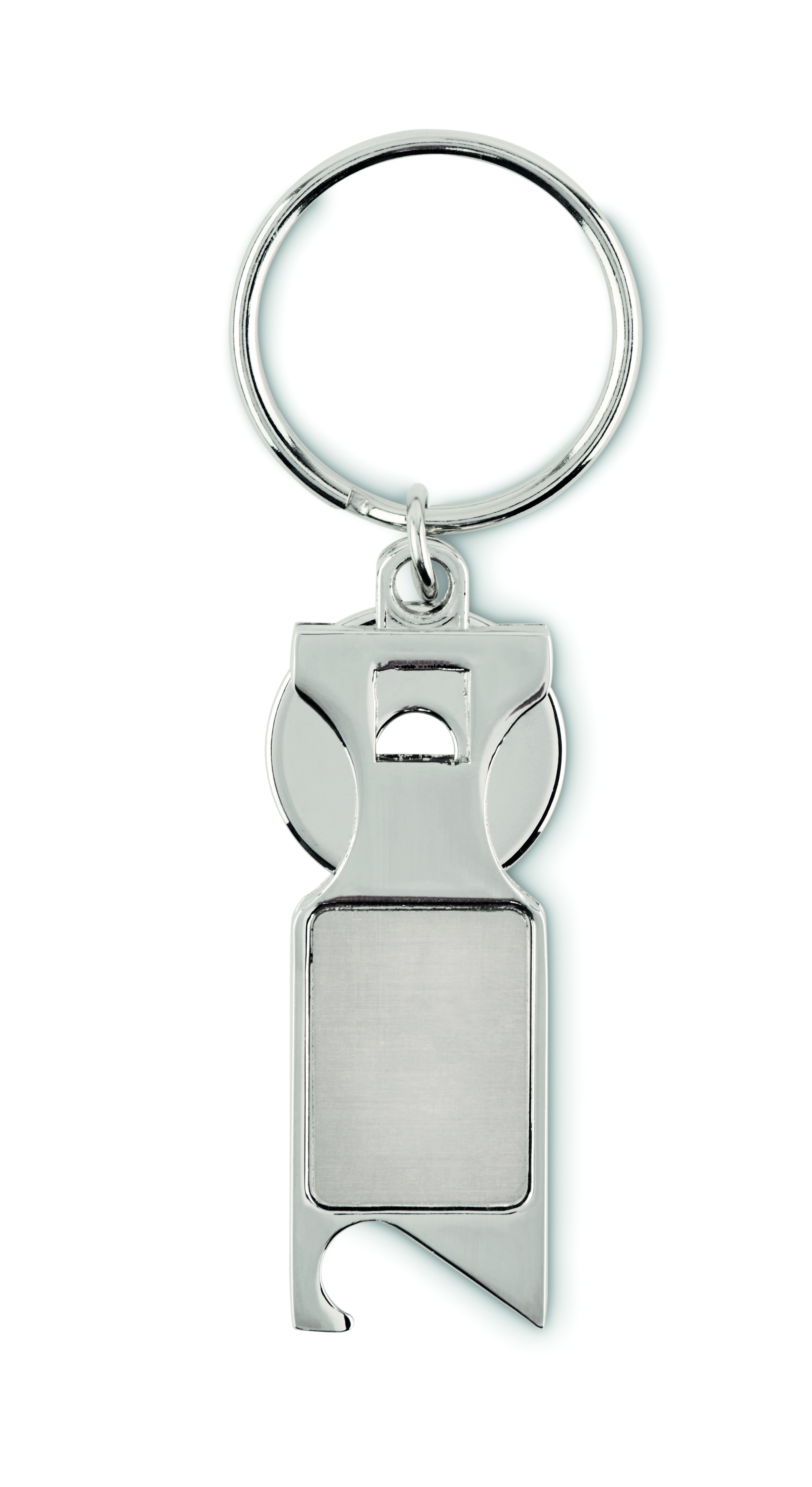 schlüsselanhänger, metall, silber, flaschenöffner, ring