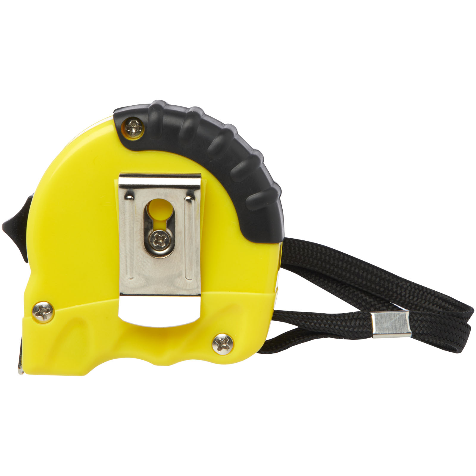 Maßband, Messband, Gelb, Kunststoffgehäuse, Verriegelung Button