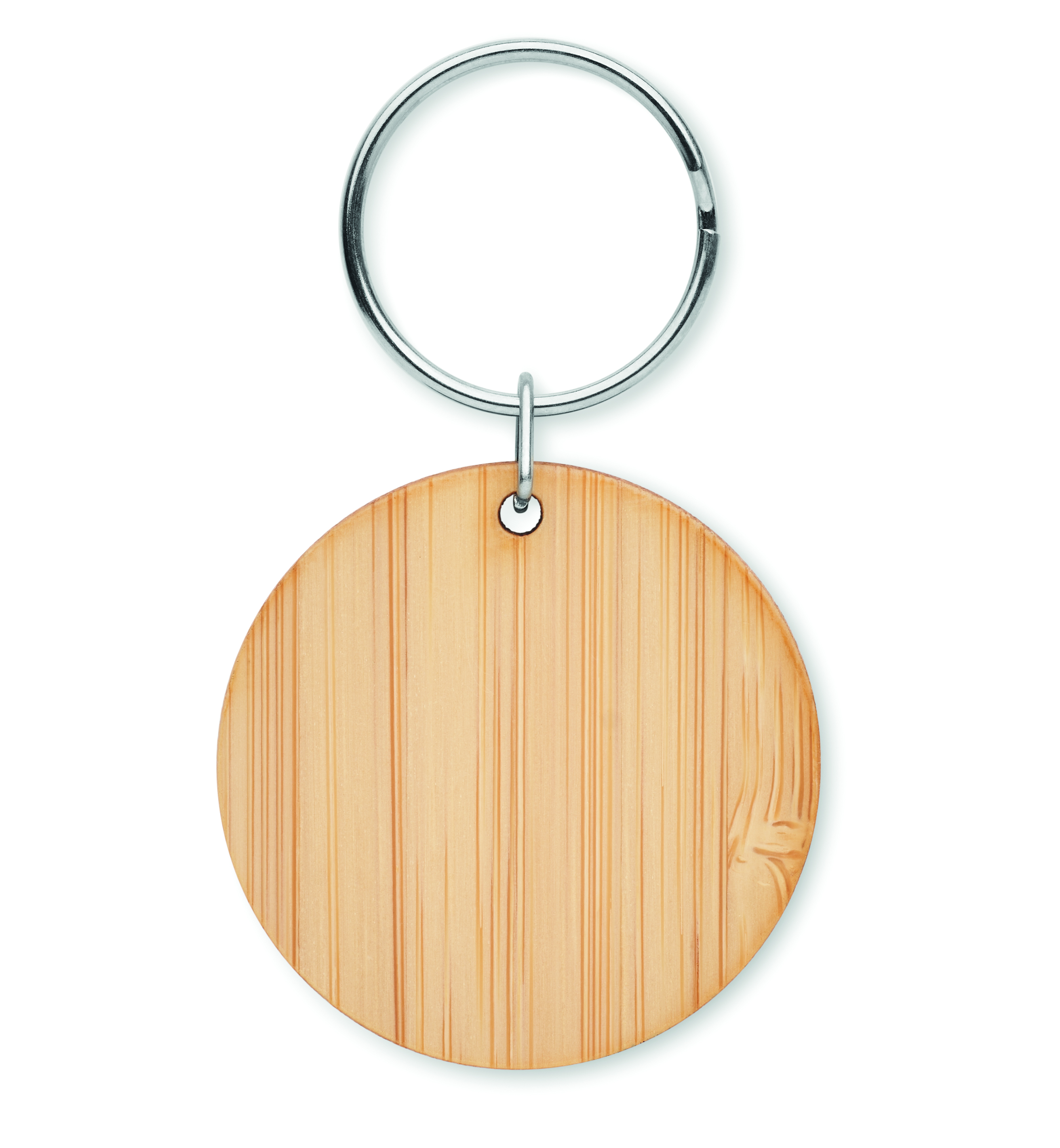 Schlüsselanhänger, Holz, runde Form, Naturholz, Holzoptik