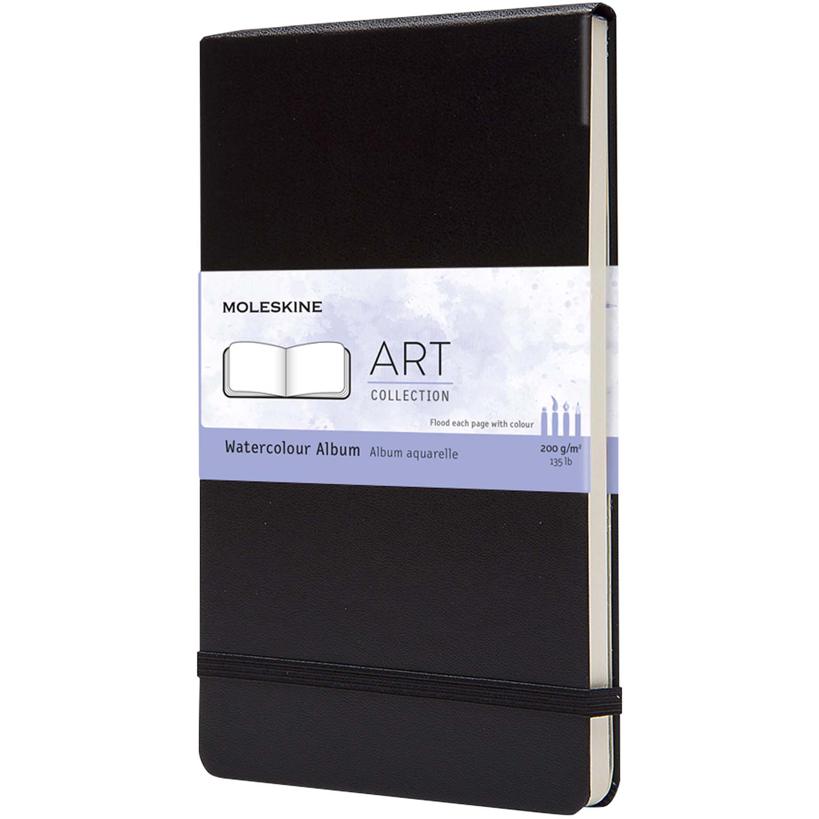 Wasserfarben-Album, Aquarellalbum, Kunst-Album, Hardcover-Album, Moleskine-Produkt
