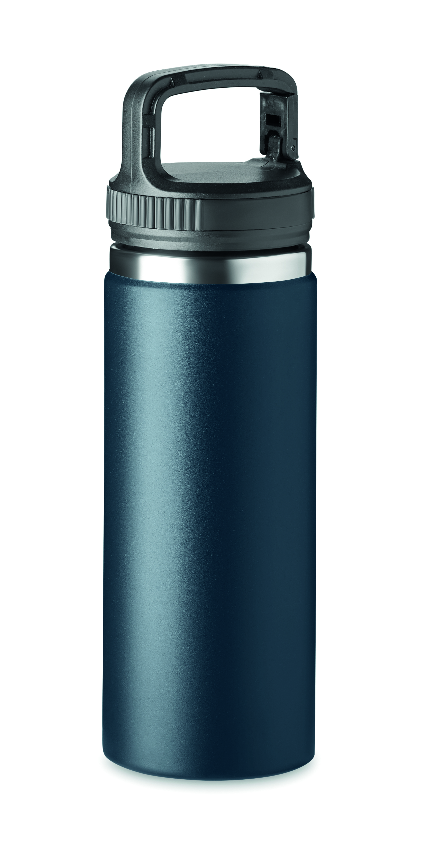 Flasche, Trinkflasche, Wasserflasche, Stahl, Dunkelblau