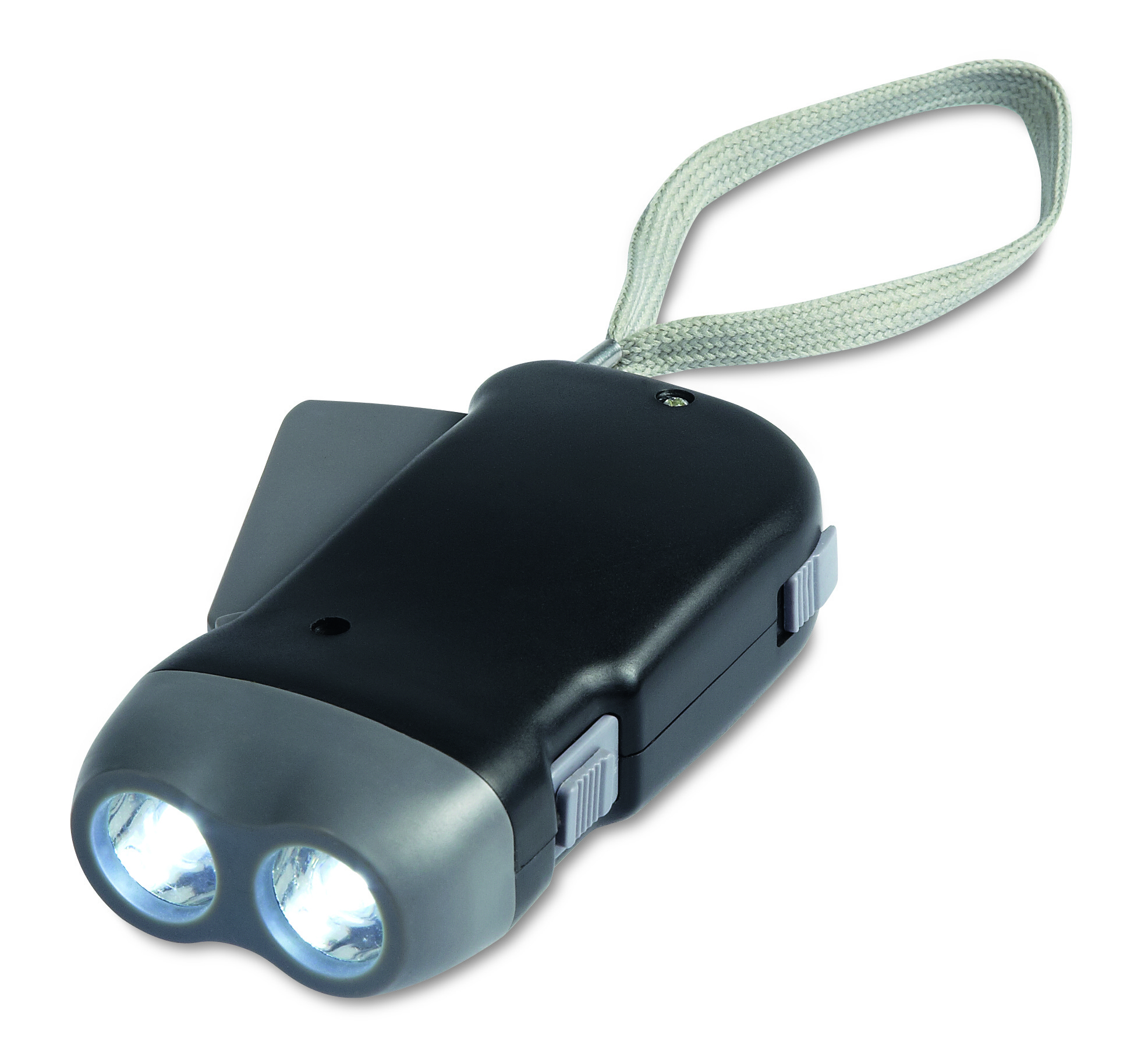 Klemme, LED-Lampe, Doppel-Licht, Schlüsselanhänger-Lampe, Taschenlampe