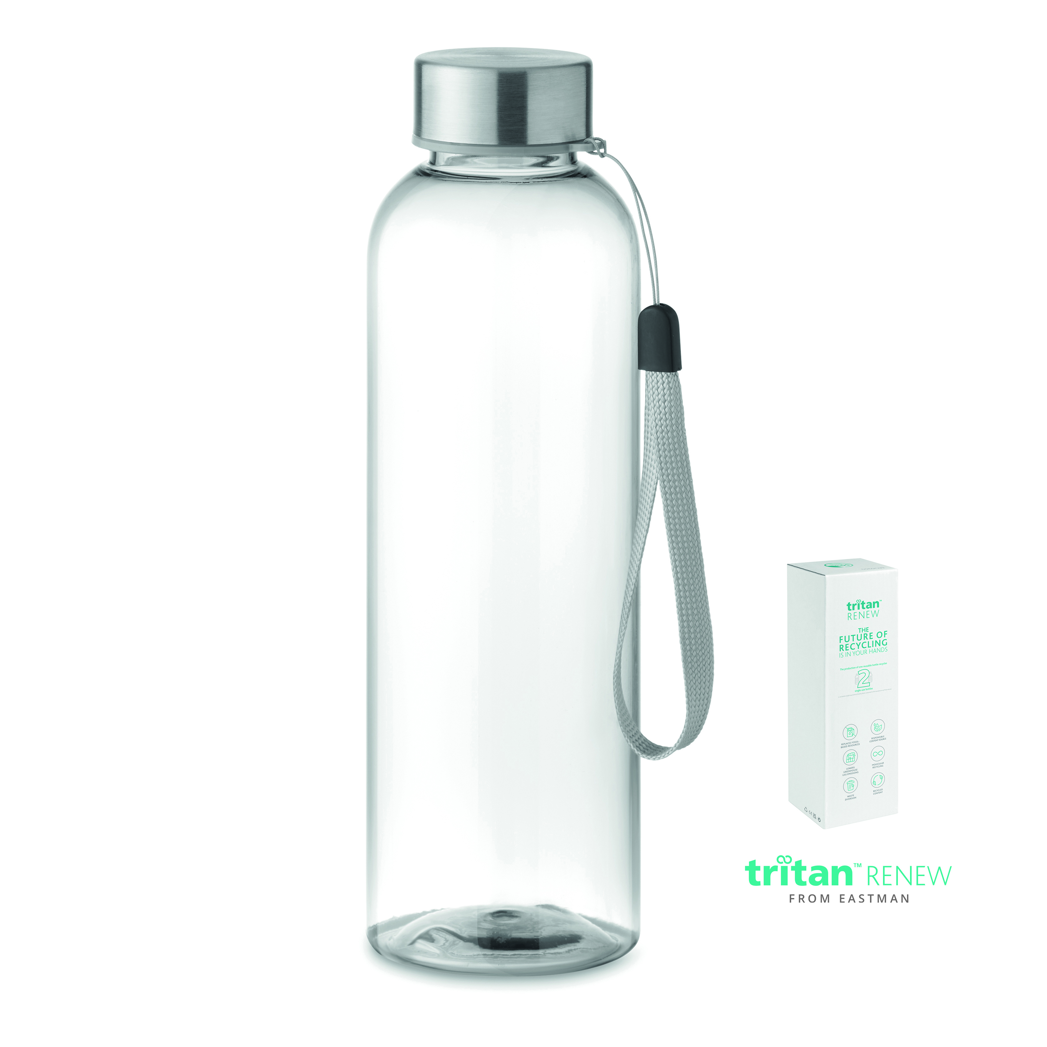 Trinkflasche, Glasflasche, Schraubverschluss, Trageband, Nachhaltig, Wasserflasche, Trinkflasche, Glasflasche, Lanyard, Metallverschluss