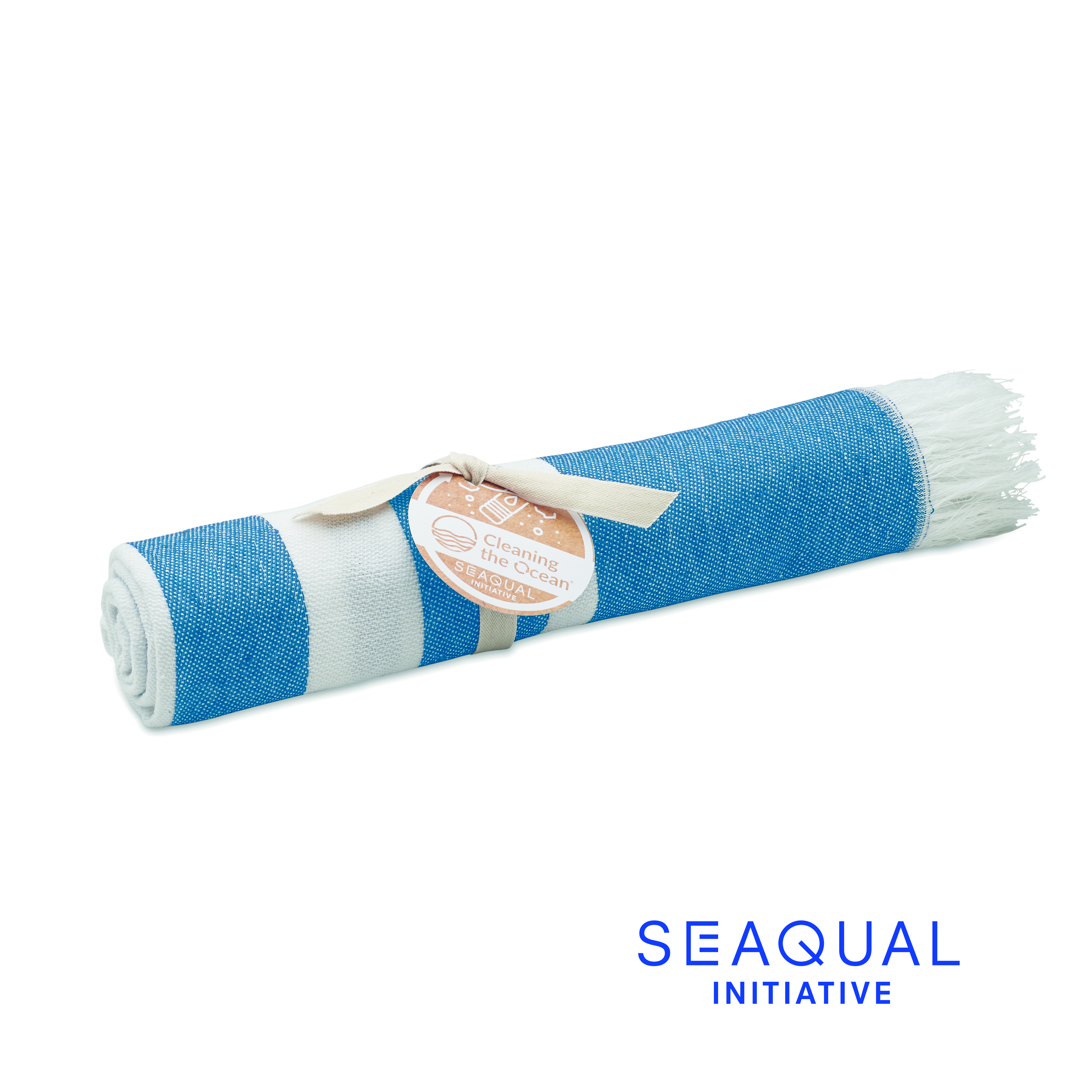 Handtuch, blau, gestreift, gerollt, Fransen, handtuch, turkois, blau, struktur, fransen, tuch, badetuch, blau, rollen, strand,  towel, blau, gestreift, handtuch, rollen