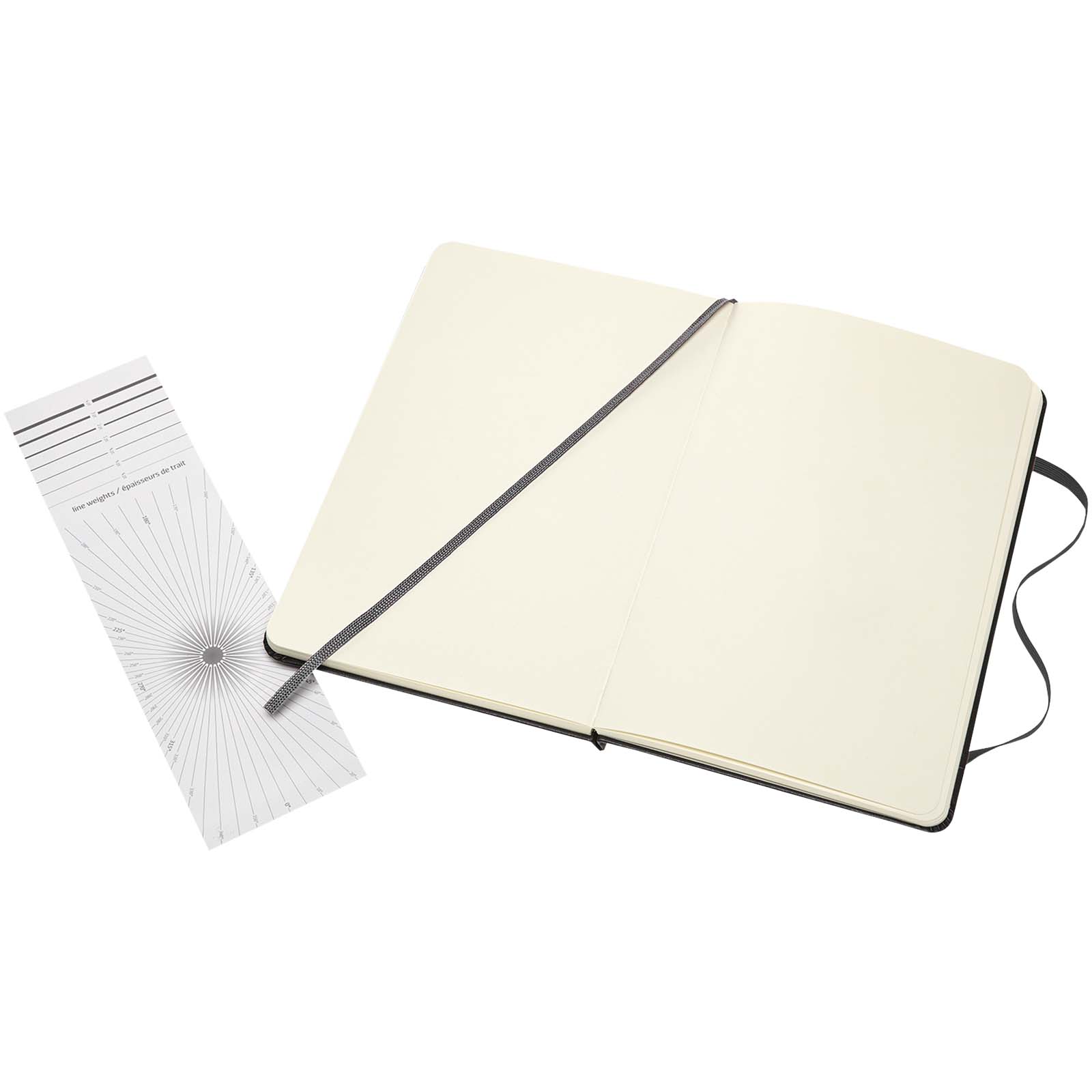 notebook, journal, openbook, elasticband, ruler