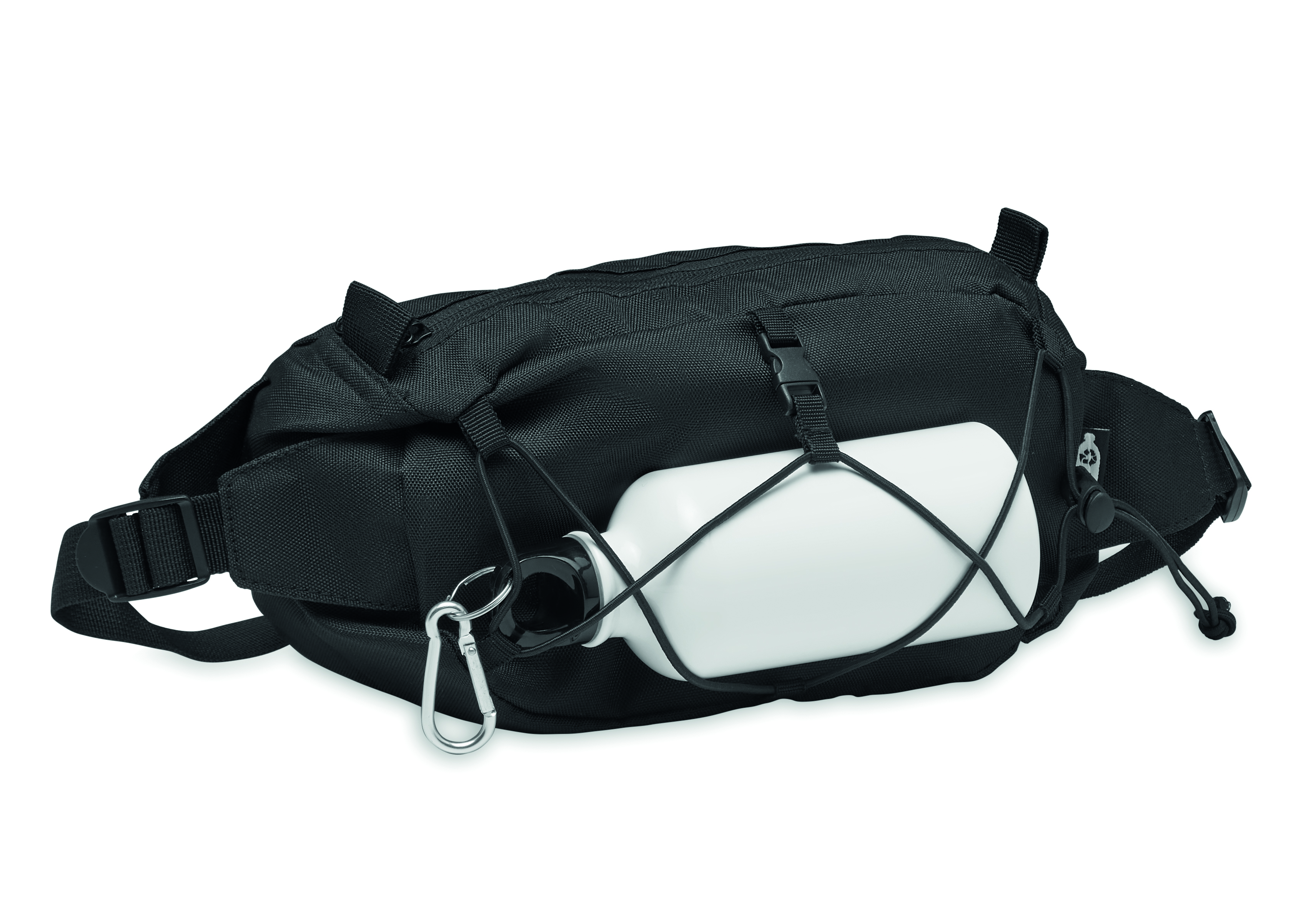 Tasche, Gürteltasche, Wasserflasche, Kordelzug, Reißverschluss