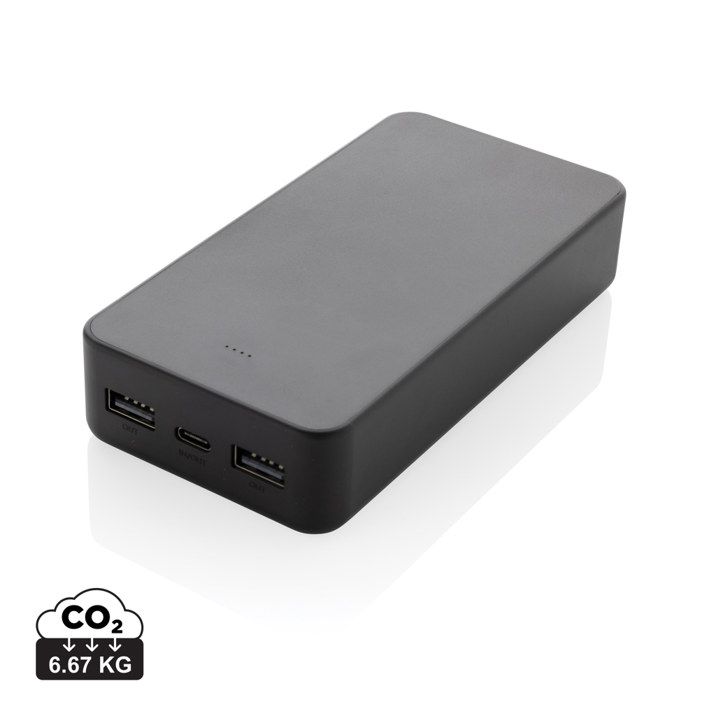 Adapter, Elektronik, Hardware, USB-C Hub, Power Bank, 3-Port USB, Metallgehäuse, Tragbares Ladegerät, USB-Ladegerät, Stromverteiler, 3 Ports, Typ-C, schwarz Kunststoff, USB-C Hub, Power Bank, 3-Port USB, Lithium Battery, Kompakter Adapter