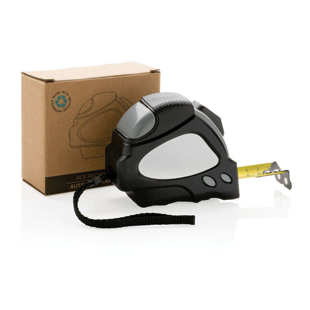 Helme, Kiste, Kleidung, Schutzhelm, Tape measure, Measuring tape,  retractable, Kredit?, Maßband, Taschenmaßband, Tape measure, Kartonverpackung, Schwarz, Maßband, Ausziehbar, Schwarz, Grau, Verpackungsschachtel