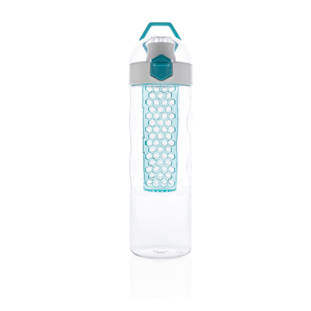 Trinkflasche, Wasserflasche, Hebelverschluss, Hexagonal Muster, Kappe, Trinkflasche, Wasserflasche, Silikongriff, Griffring, Hexagon Muster, Wasserflasche, Trinkflasche, Gittereinsatz, Push-Pverschluss, Trinkverschluss