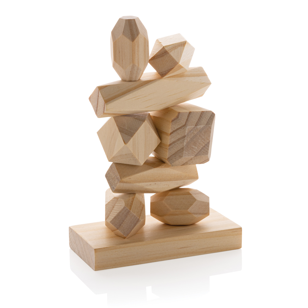 Holzspielzeug, Holzstapel, Jenga-ähnlich, Holzblöcke, Kunststofffrei, Holzblöcke, Holzspielzeug, Kegeln, Balancierstapeln, Naturholz, Holzspielzeug, Kugelwürfel, Holzblocke, Konstruktionsspielzeug, Ausbalanciertes Stacken