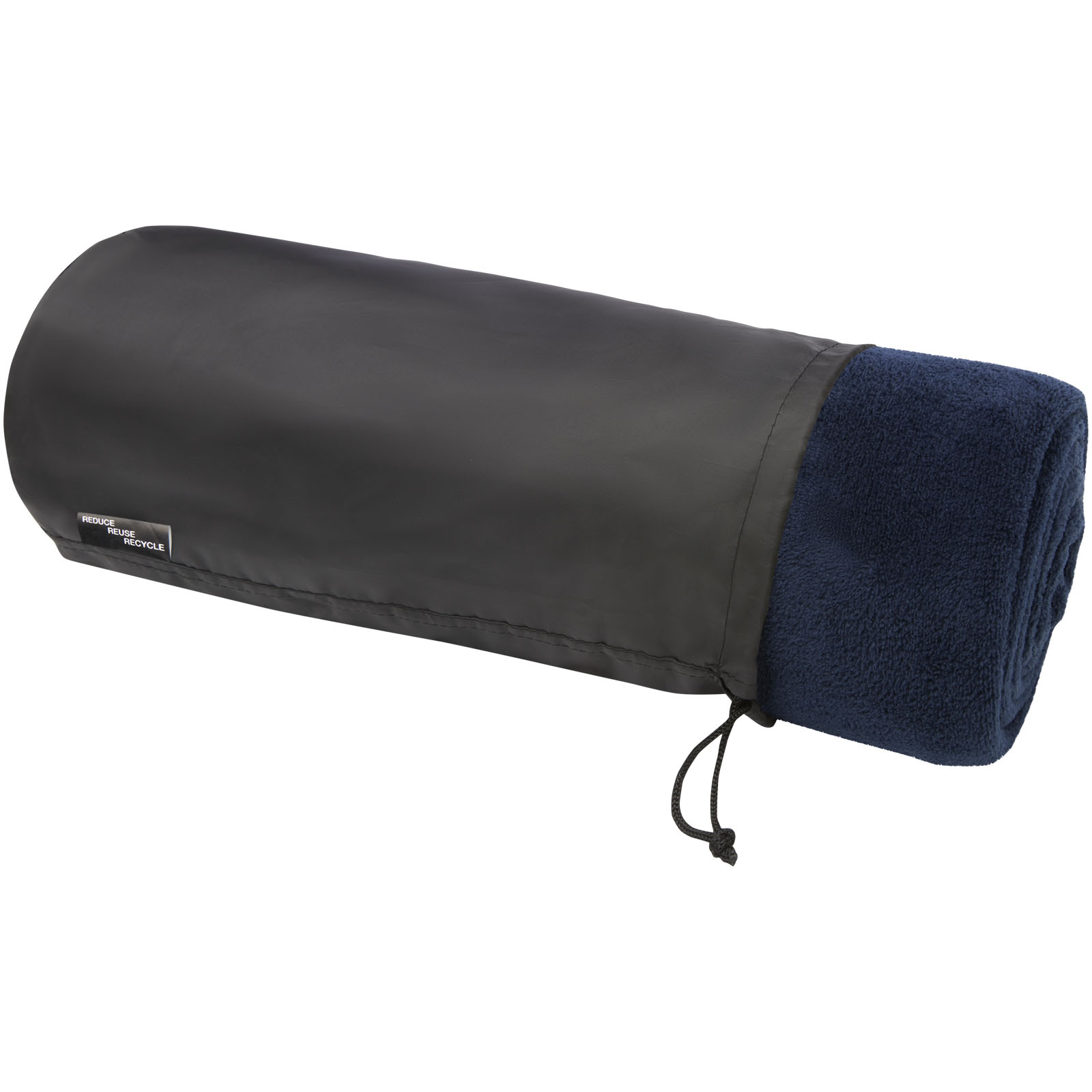 Armwärmer, Wärmedecke, Flauschig, Nachtwäsche, Reißverschluss, Thermo-Decke, Kuscheldecke, fleece, dunkelblau, Camping-Decke