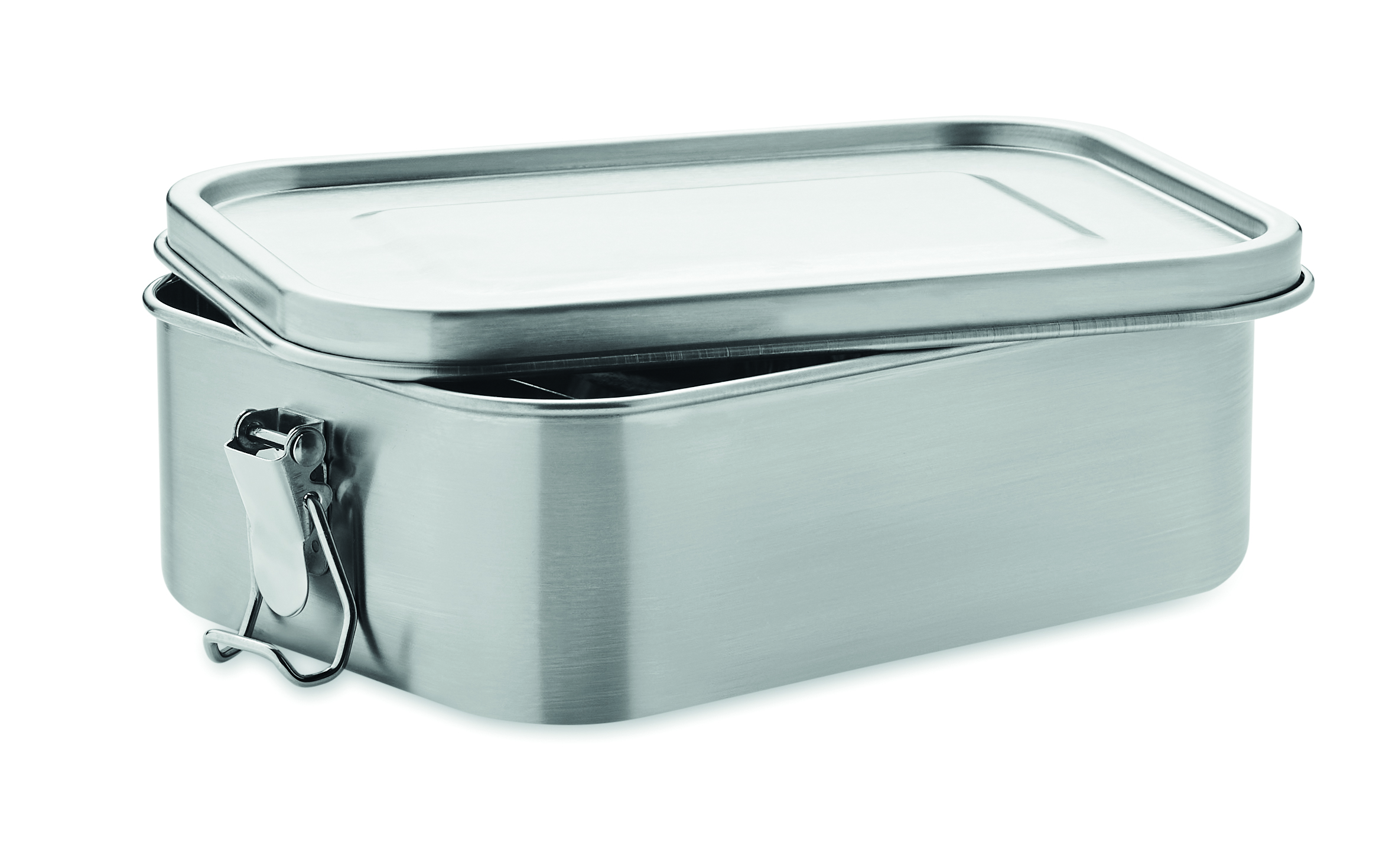 stainless steel, Lunchbox, Metallbehälter, Rechteckig, angelaufene Deckel