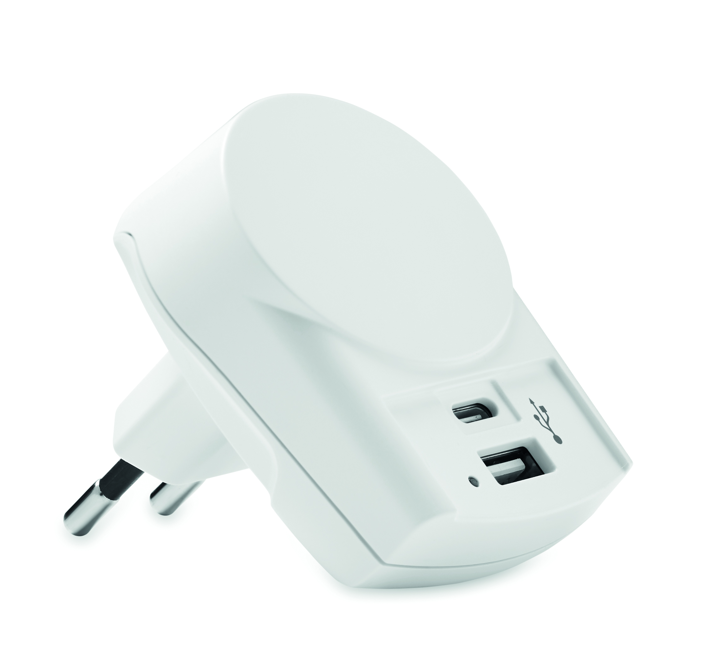 usb-Adapter, universellerStecker, usb-Ladegerät, weiß, Wandstecker