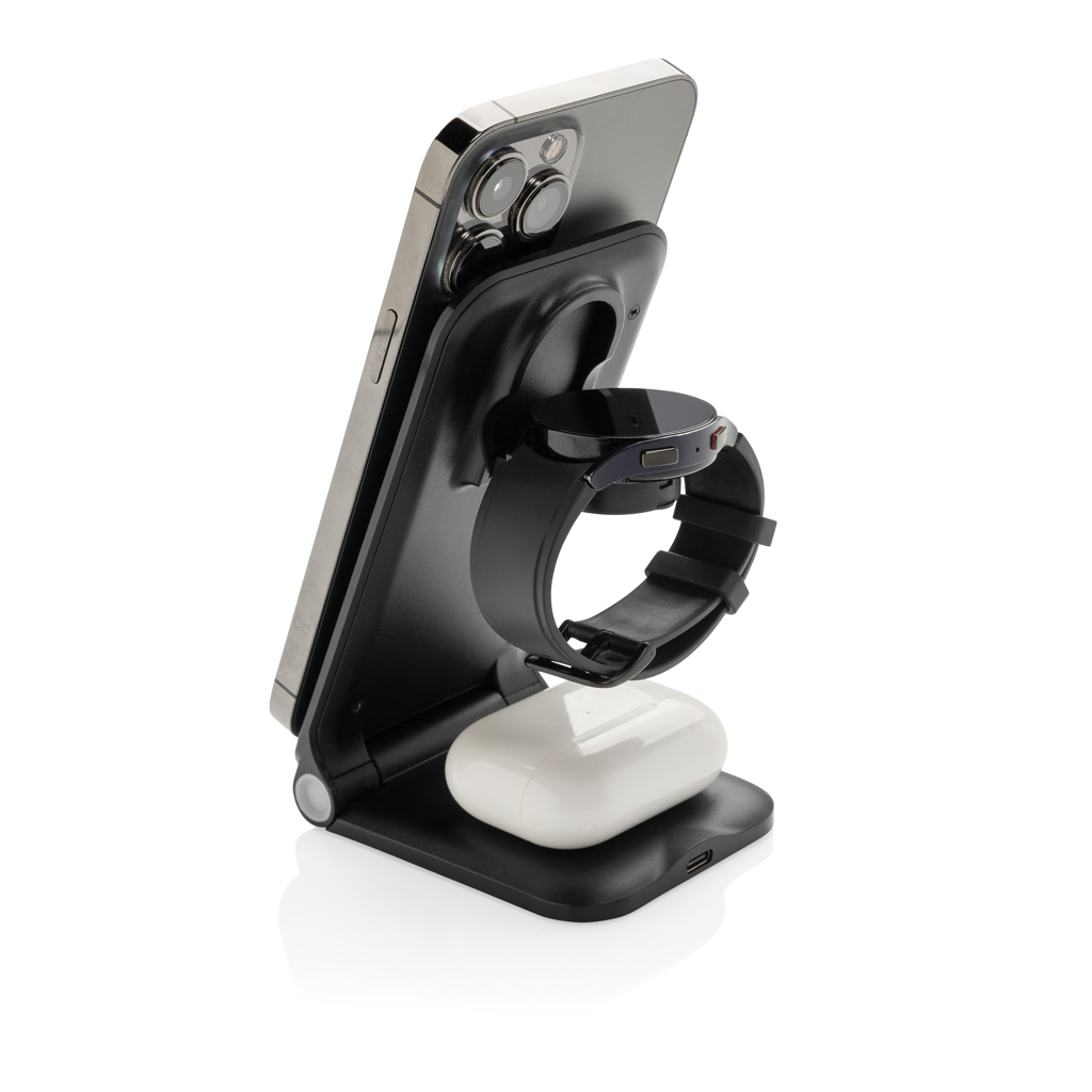 Elektronik, Telefonhalter, Magnethalter, Uhrenband, Lade Dock, iPhone Zubehör, Handheld-Gimbal, Smartphone-Ständ, Telefon-Halter, Drahtlos-Ladegerät, Schwarze Gurtband, Smartphone-Halter, Schwarz, Uhrenarmband, Ladegerät?, Qi-Ladecase