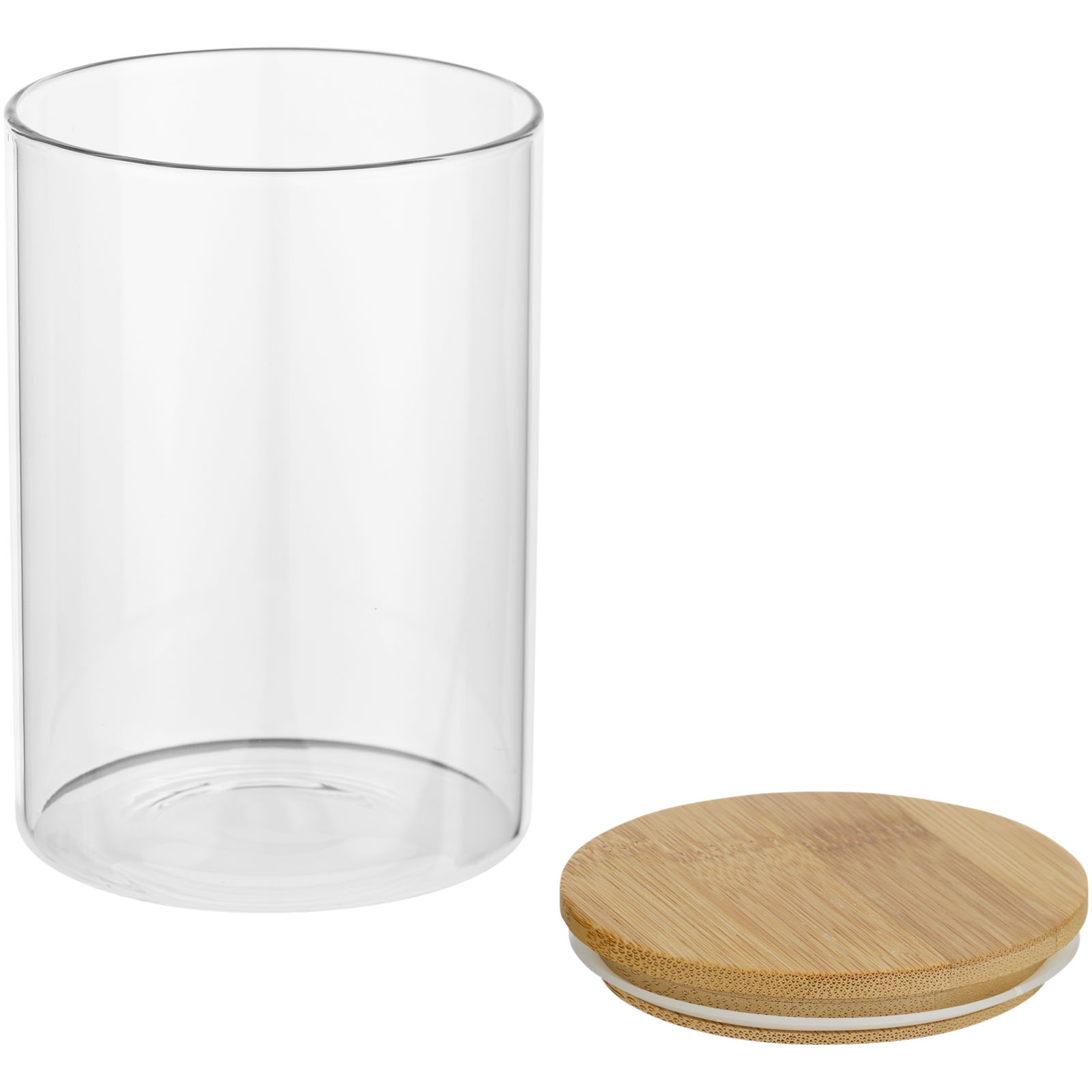 Glas, Holzdeckel, Aufbewahrungsglas, Transparenter Behälter, Vorratsglas