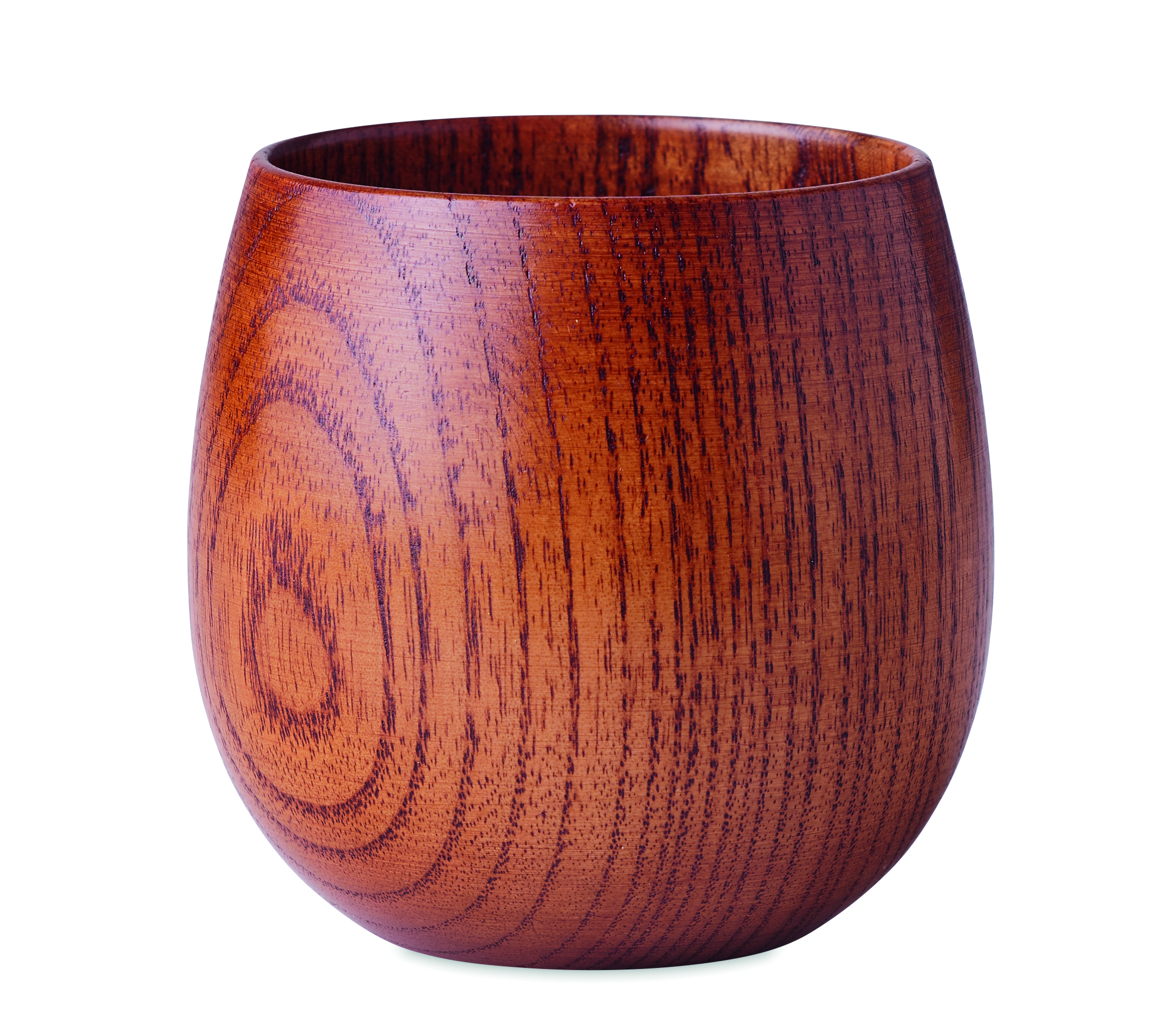 Holzbecher, Becher, Kaffee-Becher, Holzoptik, Rundformen