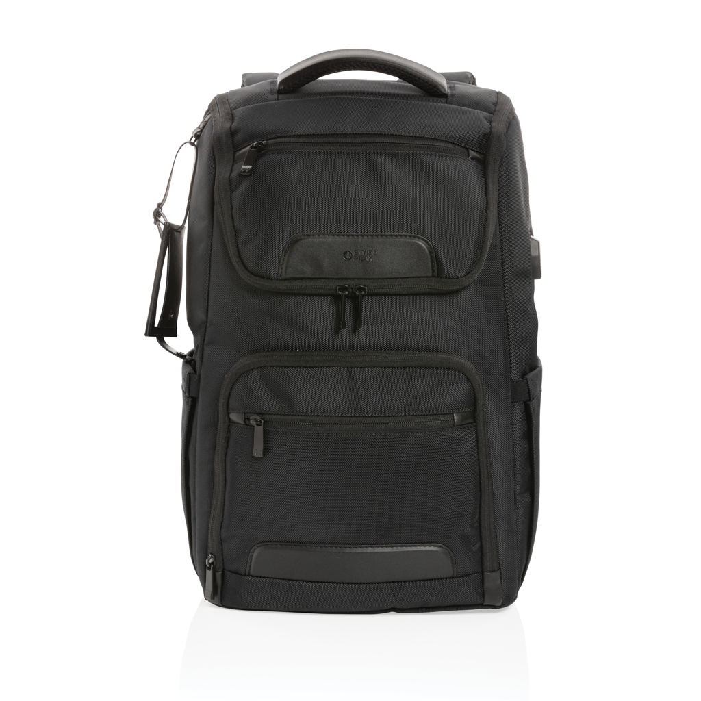 Rucksack, Laptop-Rucksack, Tragetasche, Schulterriemen, Fronttaschen, Rucksack, Backpack, Schwarz, Multiple pockets, Tragegriff, Rucksack, Schultertasche, Laptopfach, Fronttasche, Schwarz