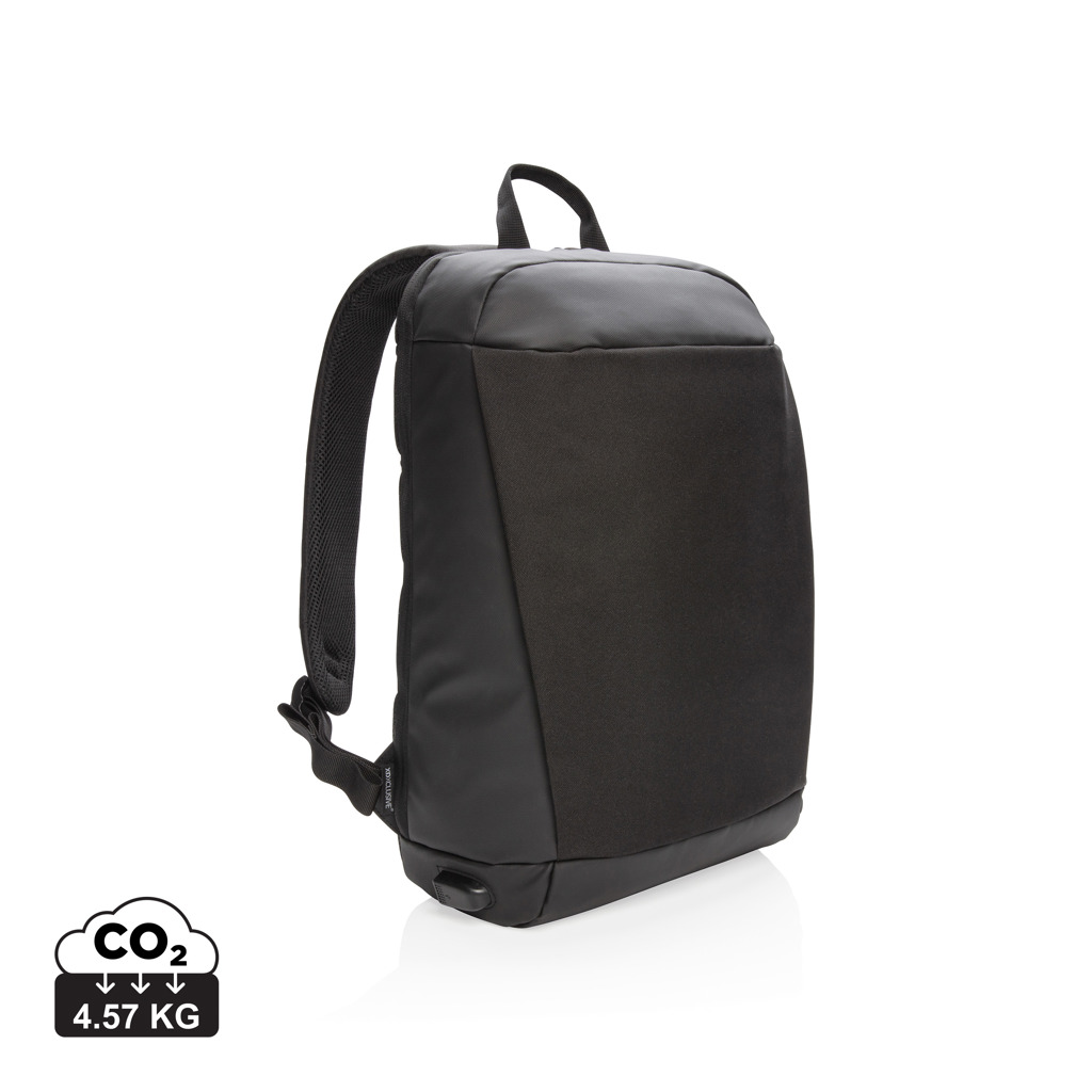 Rucksack, Backpack, Schwarz, Kompakt, Gewicht 4.57 kg CO2, Rucksack, Schwarz, Minimal, Rucksack mit Griff, Schultergurt, Rucksack, Schwarz, Minimal, gepolstert, Unisex, Rucksack, schwarz, Schultergurte, gepolstert, minimalistisch