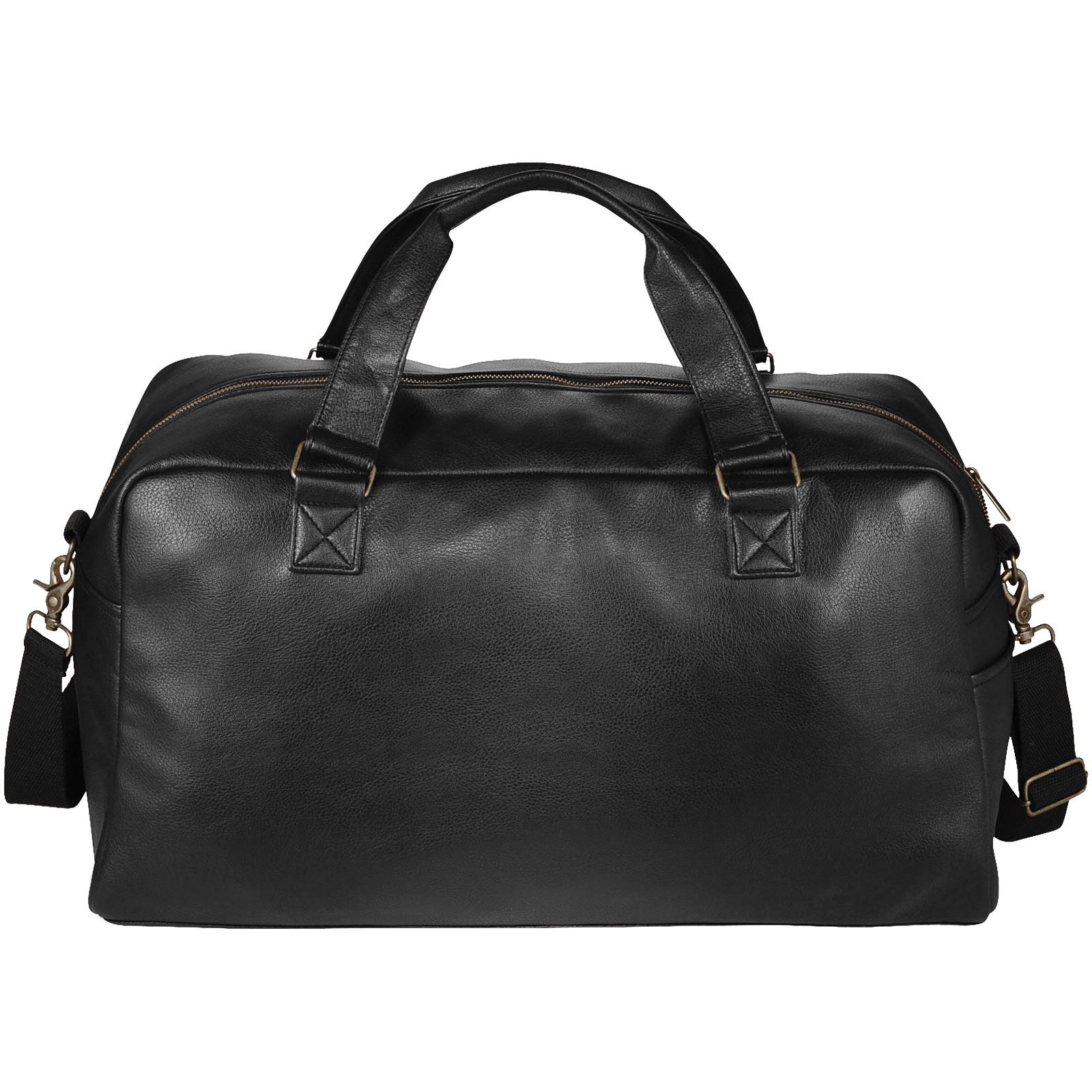 Duffle bag, Travel bag, Leather bag, Schwarz, Schultergurt, Duffel bag, Ledertasche, Schwarz, Reißverschluss, Hänger-/Schultergurt, Duffle Bag, Leder, Schwarz, Carryall, Schultergurt